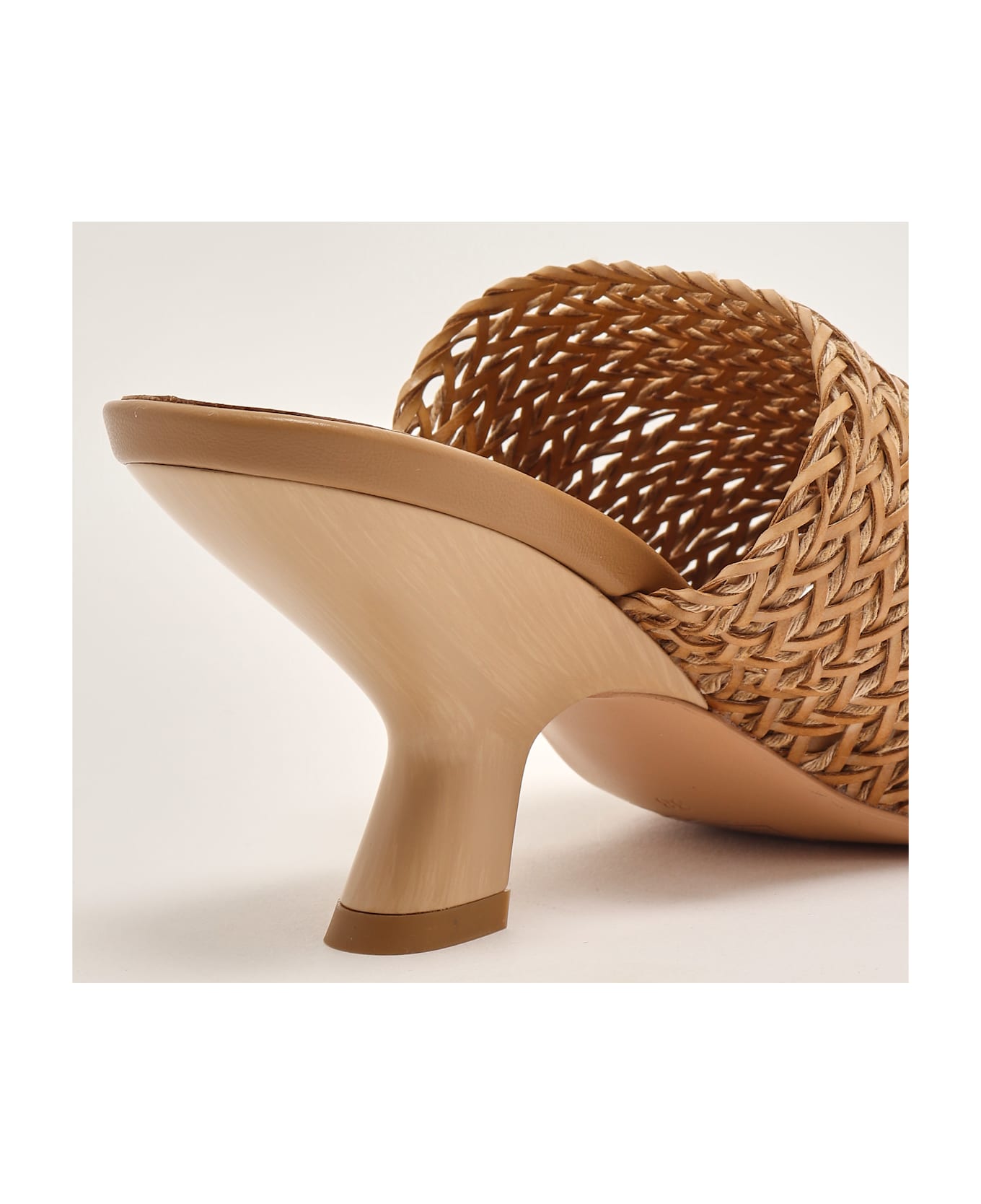 TwinSet Sandalo Intreccio Sandal - NATURALE サンダル