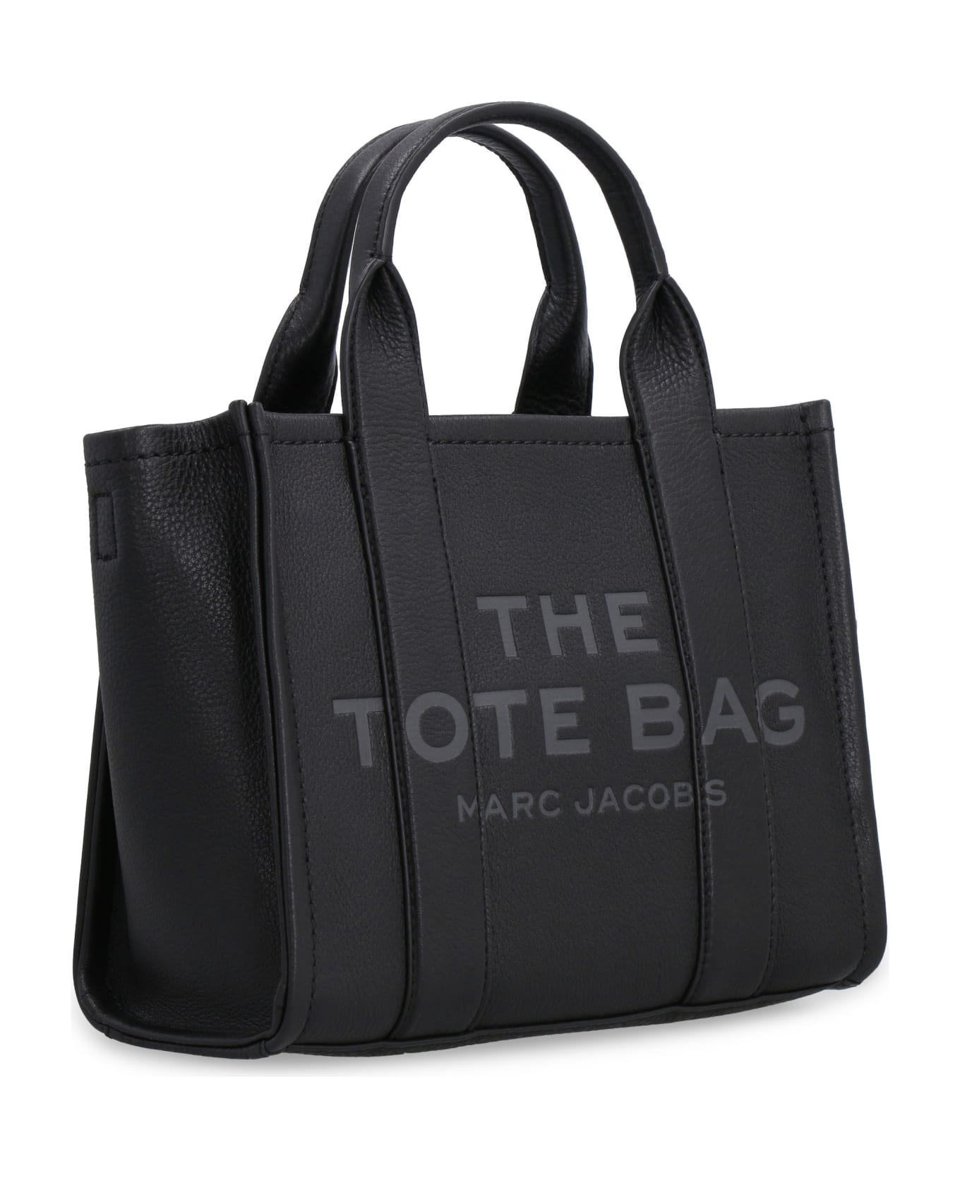 Marc Jacobs Leather Mini Tote-bag - Black トートバッグ