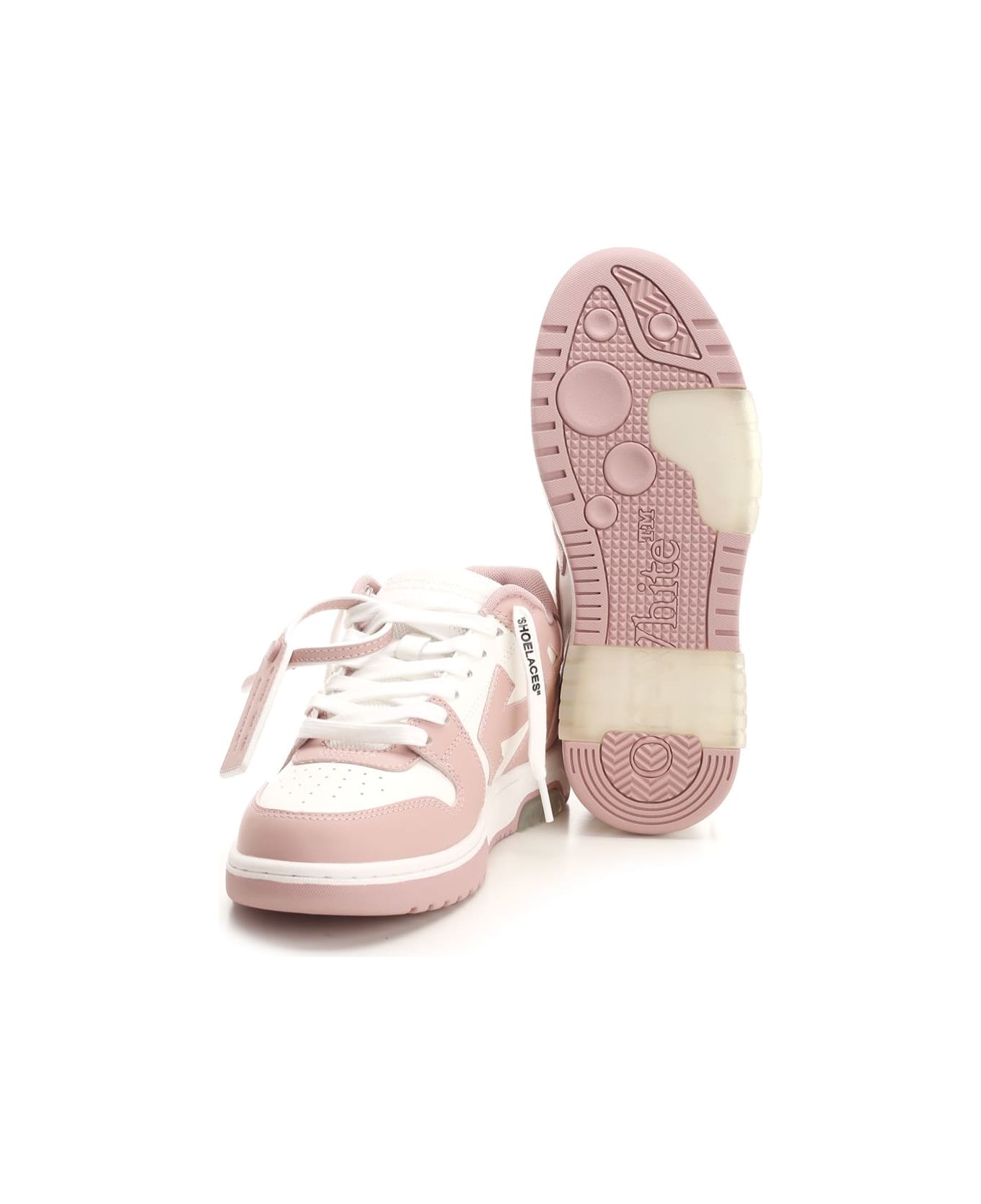 Off-White White/black 
out Of Office
 Sneakers - Pink