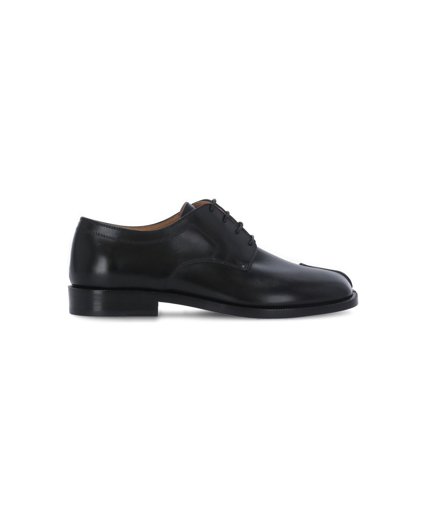 Maison Margiela Tabi Lace-up Shoe - BLACK