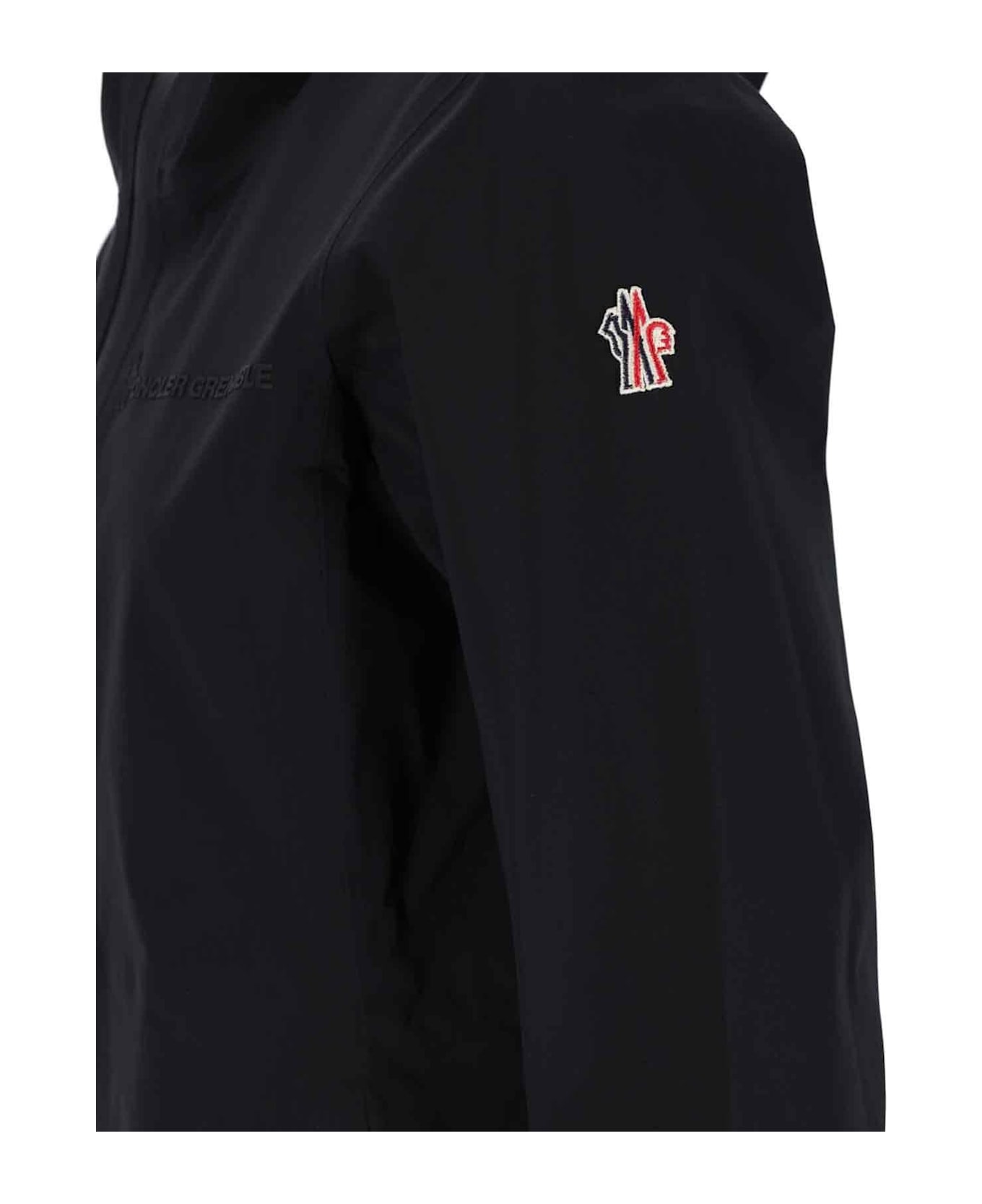 Moncler Grenoble 
valles
 Zip Jacket - BLACK