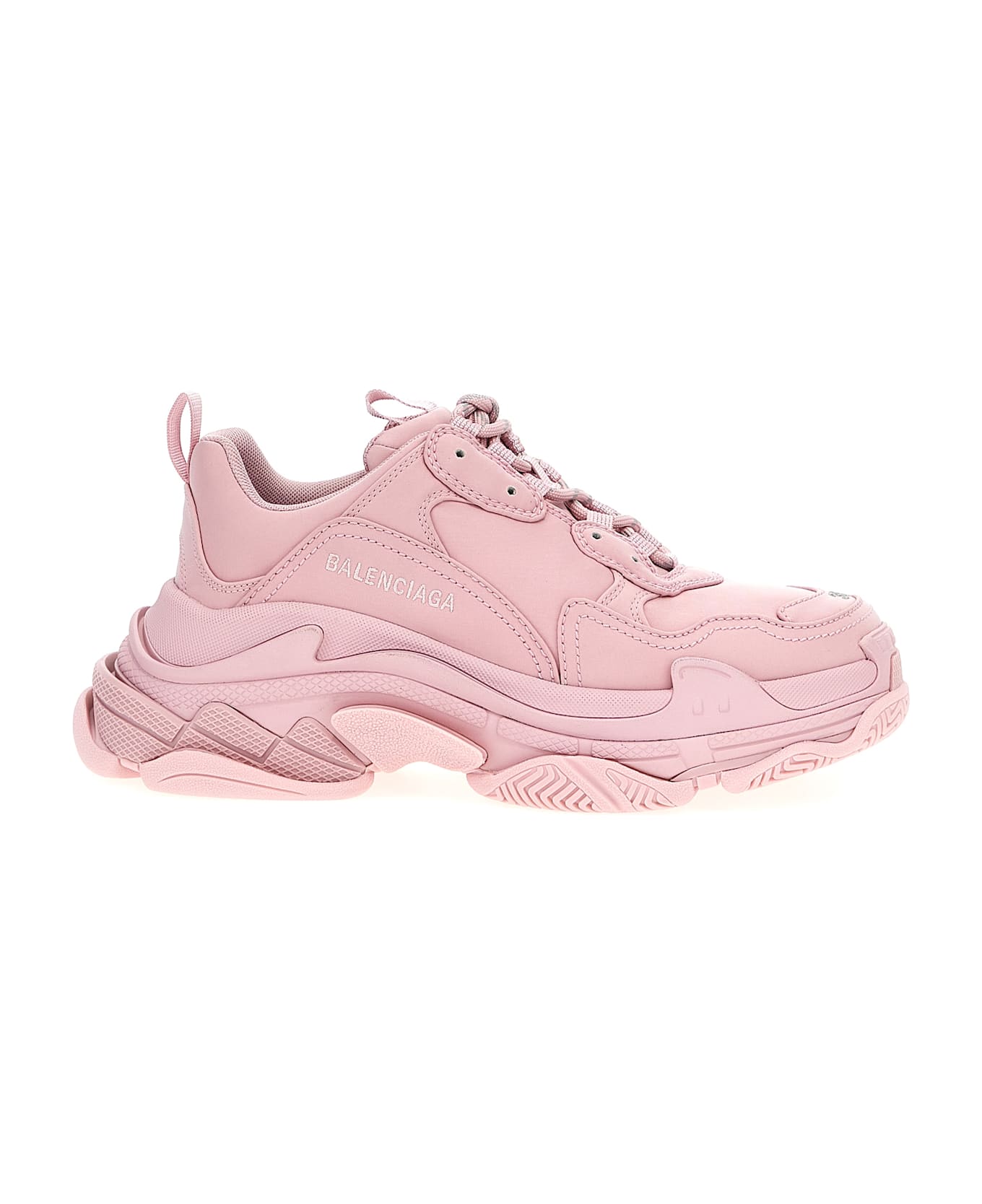 Balenciaga 'triple S Satin' Sneakers - Pink