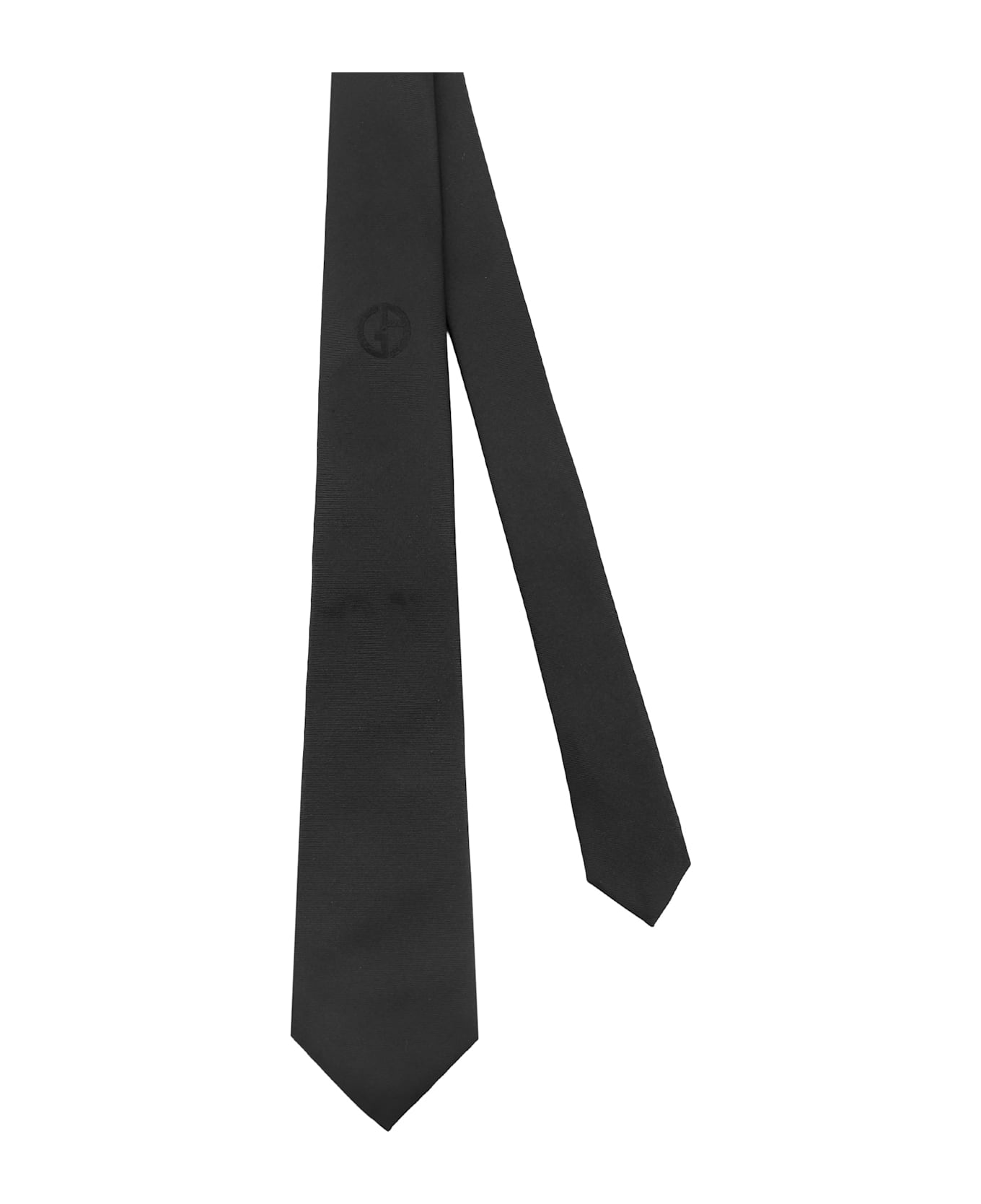 Giorgio Armani Silk Tie - Black
