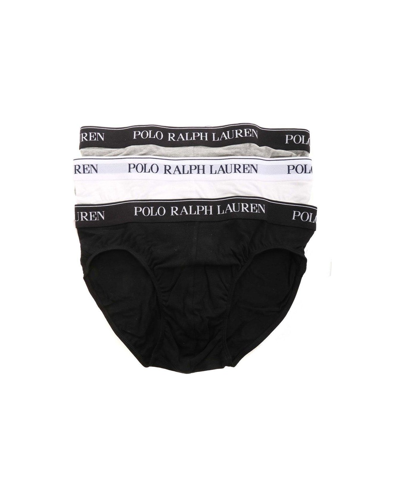 Polo Ralph Lauren Logo Band Three-pack Briefs - MULTICOLOR ショーツ