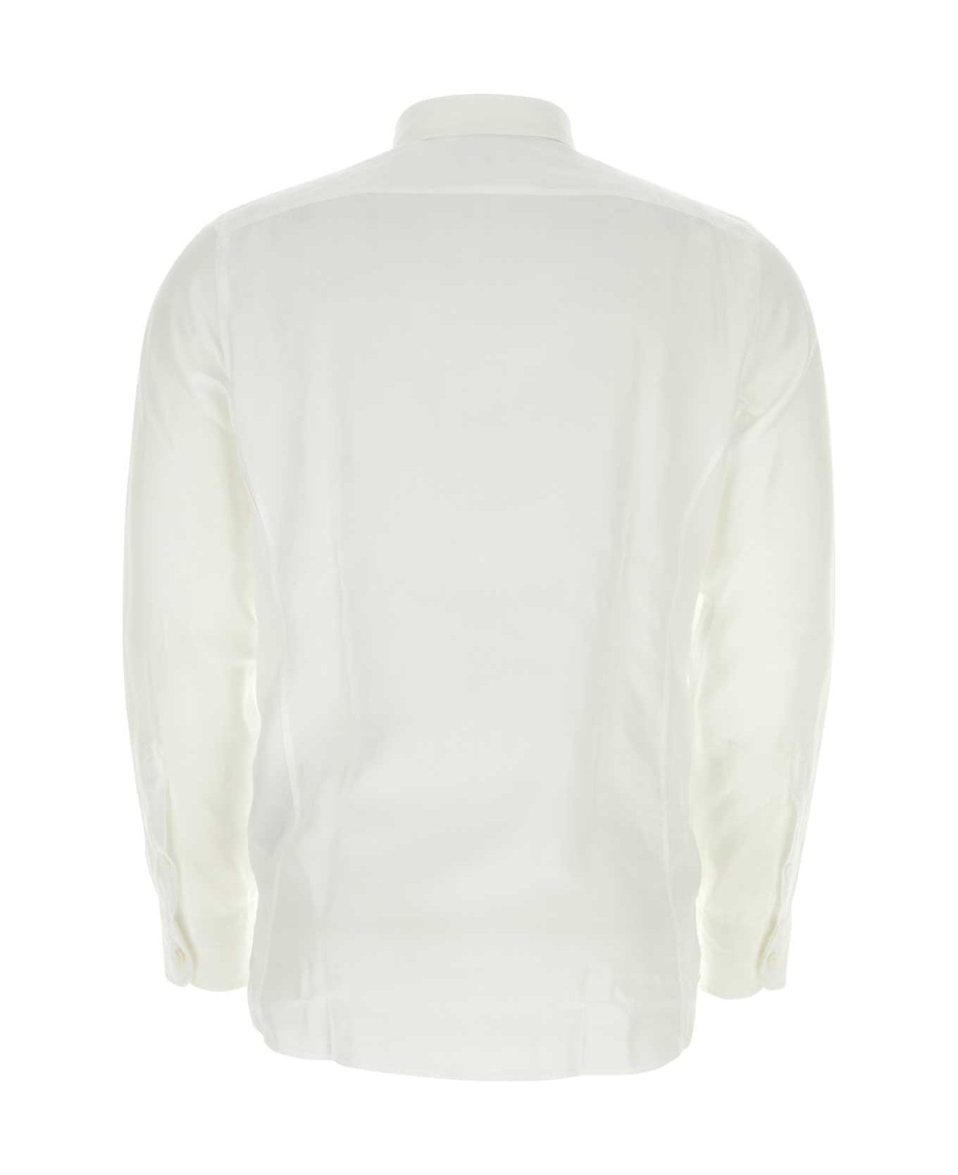 Tom Ford White Lyocell Shirt - WHITE シャツ