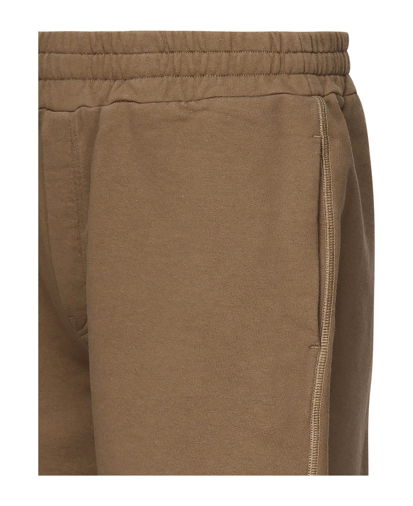 Dolce 
Gabbana Cotton Jogging Shorts - Brown