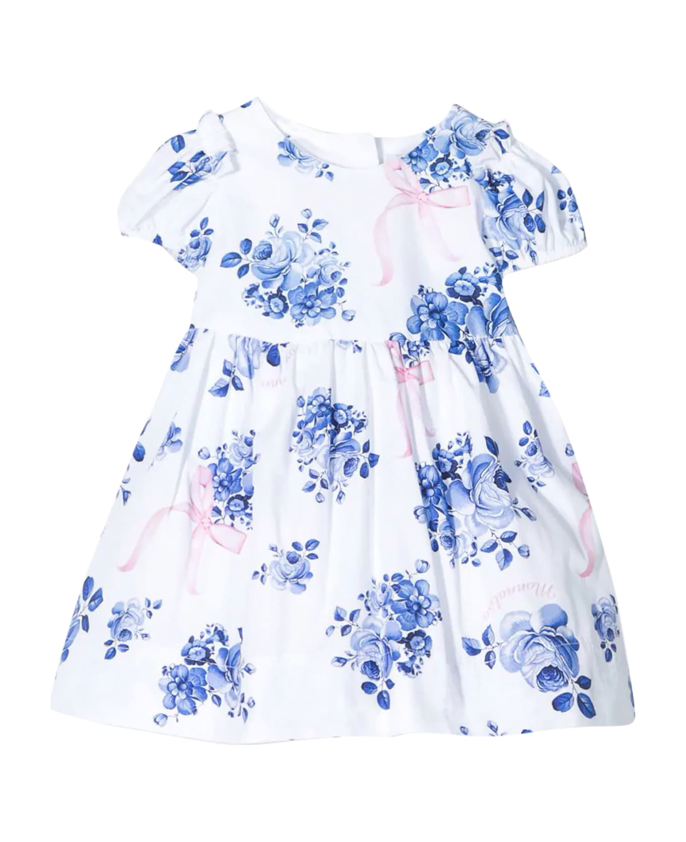 Monnalisa White Dress - Unica