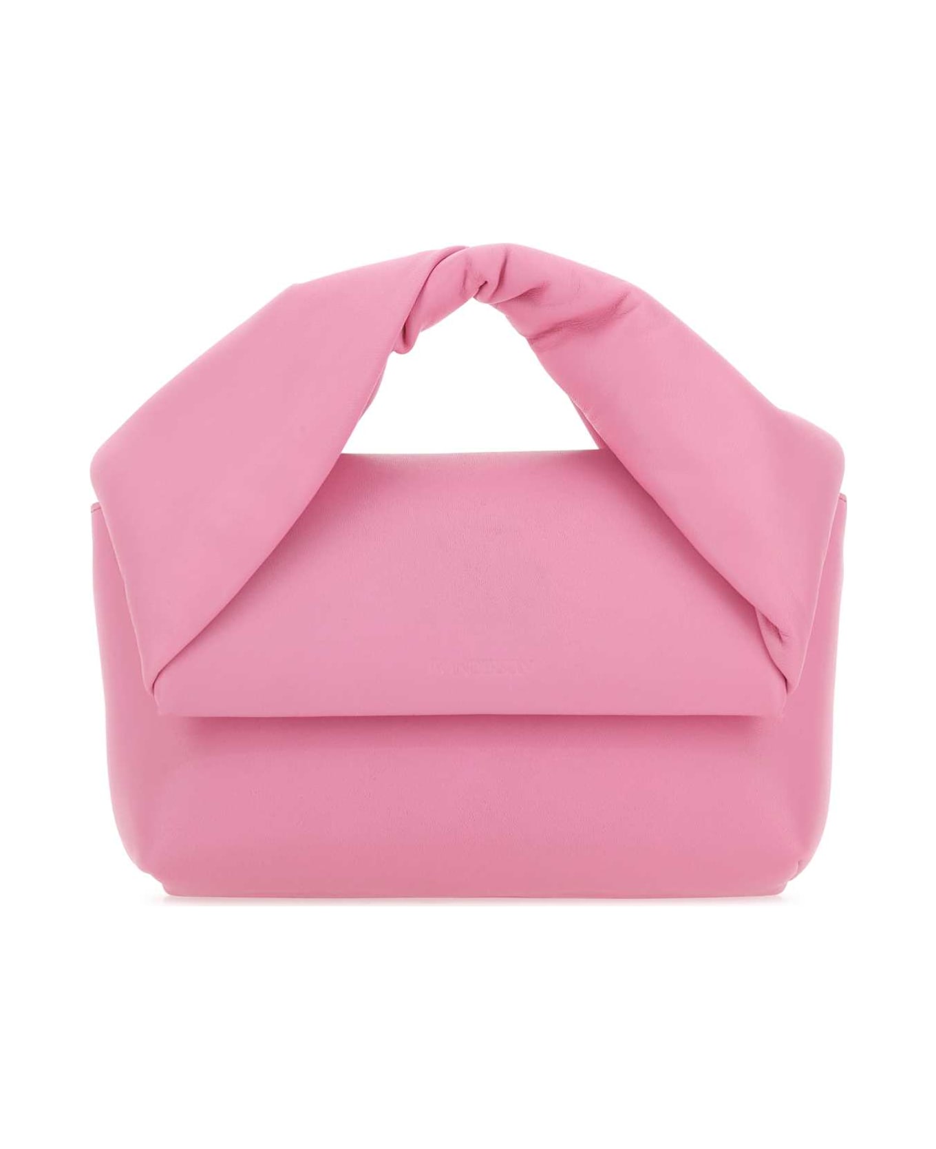 J.W. Anderson Pink Leather Midi Twister Handbag - 300