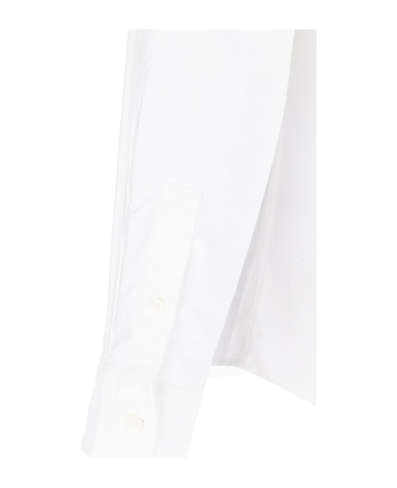 Maison Kitsuné 'fox Head' Shirt - White