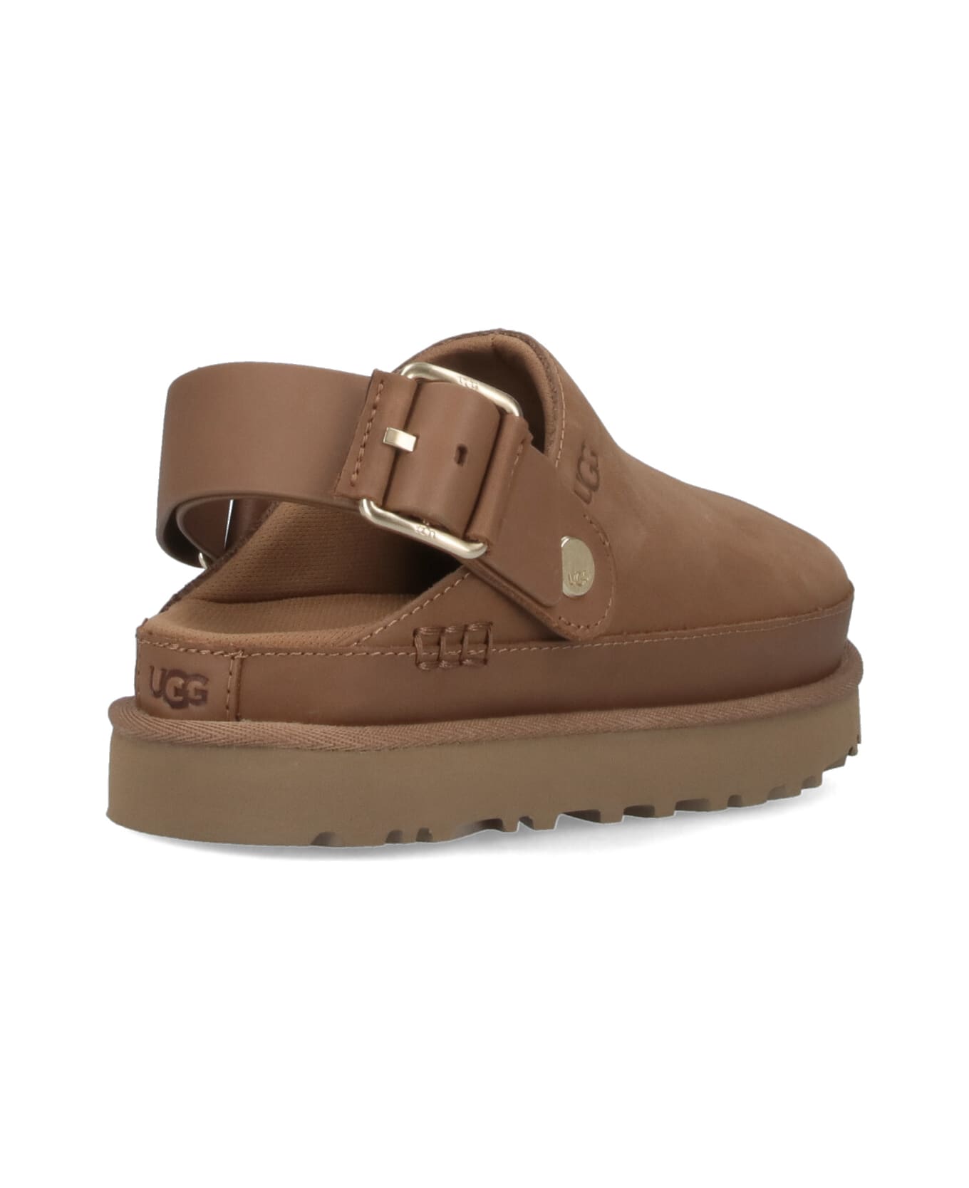 UGG "goldenstar Villa" Slingback Sabots - Brown
