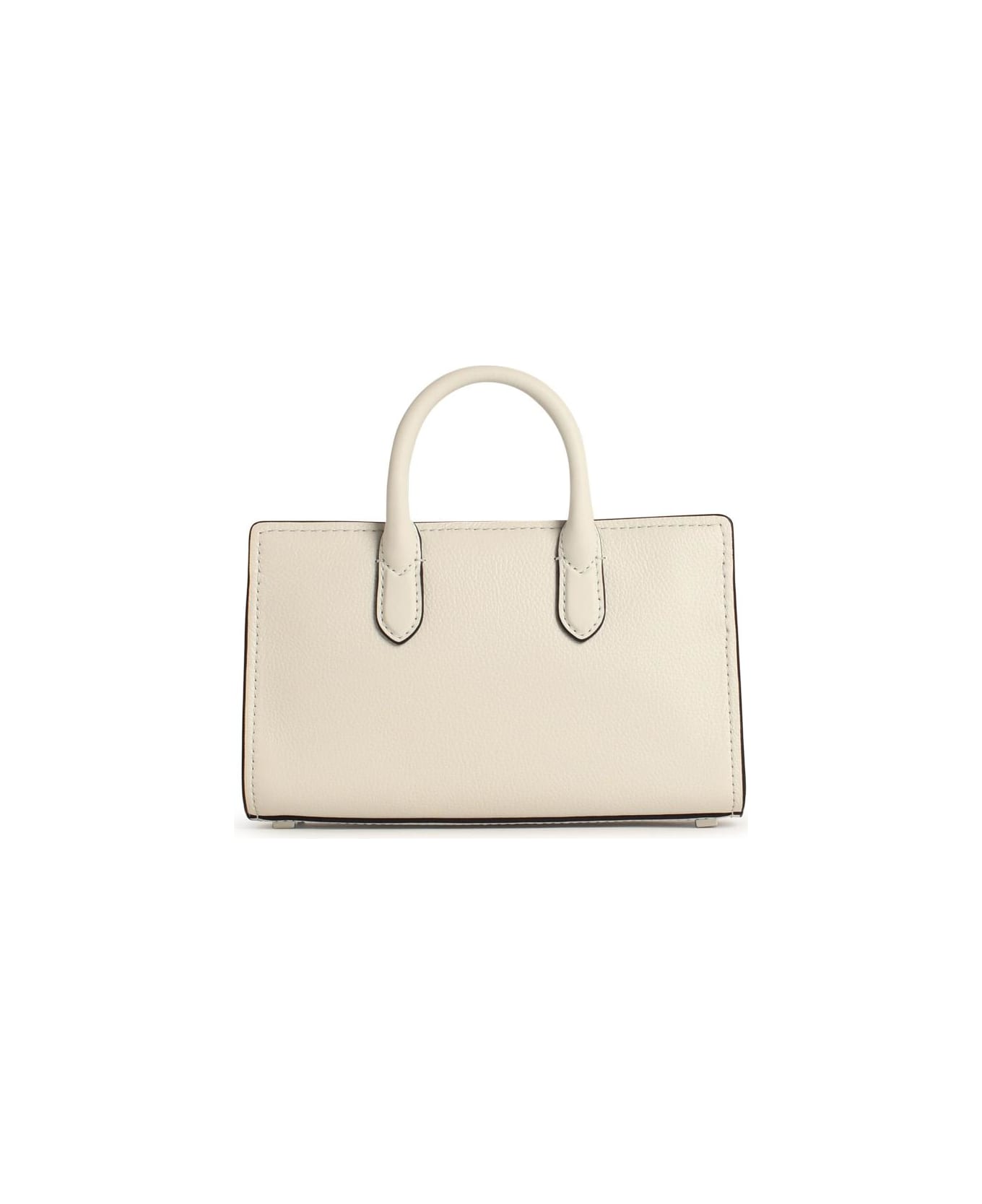 MICHAEL Michael Kors 'scarlett' White Leather Bag - White トートバッグ