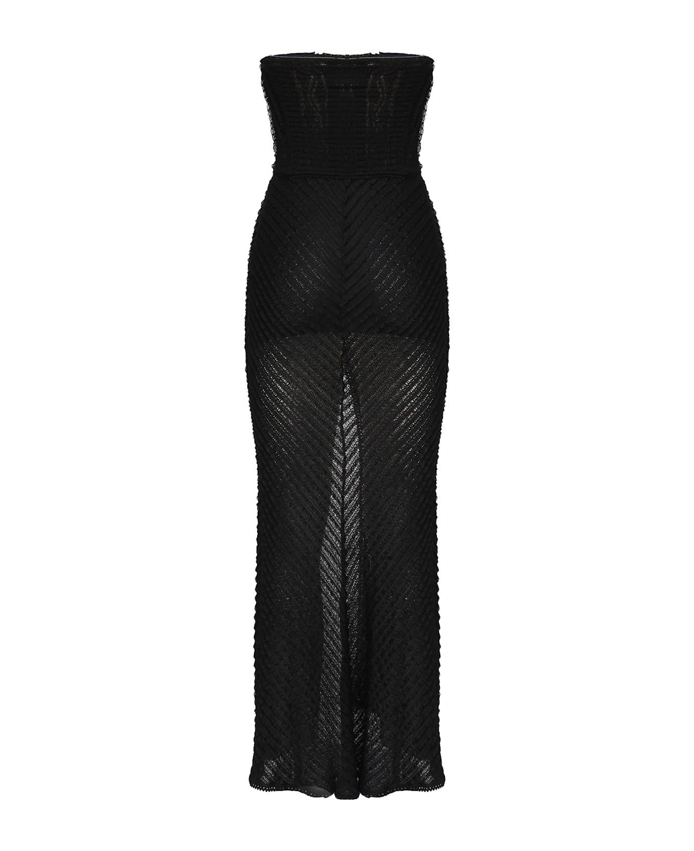 Charo Ruiz Fae Long Dress - Black