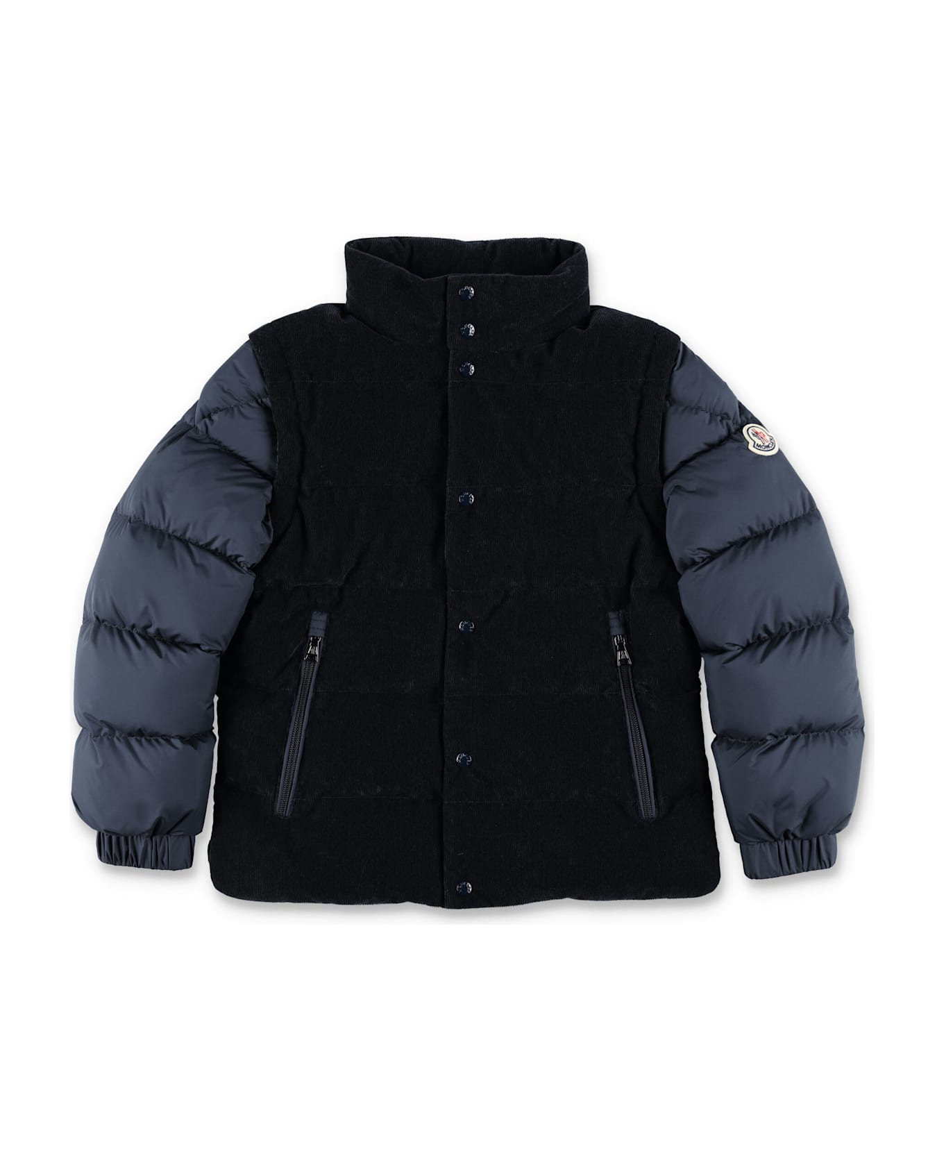 Moncler Kid - Abatan Down Jacket - NAVY