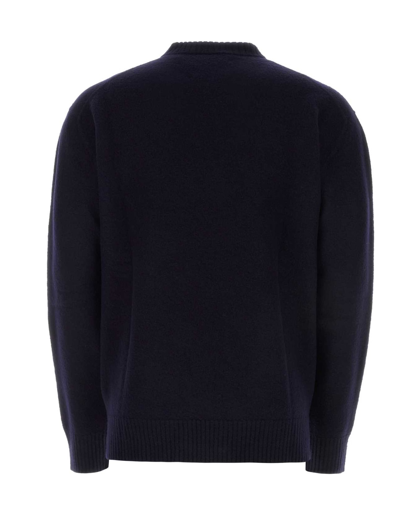 Jil Sander Midnight Blue Wool Sweater - 402