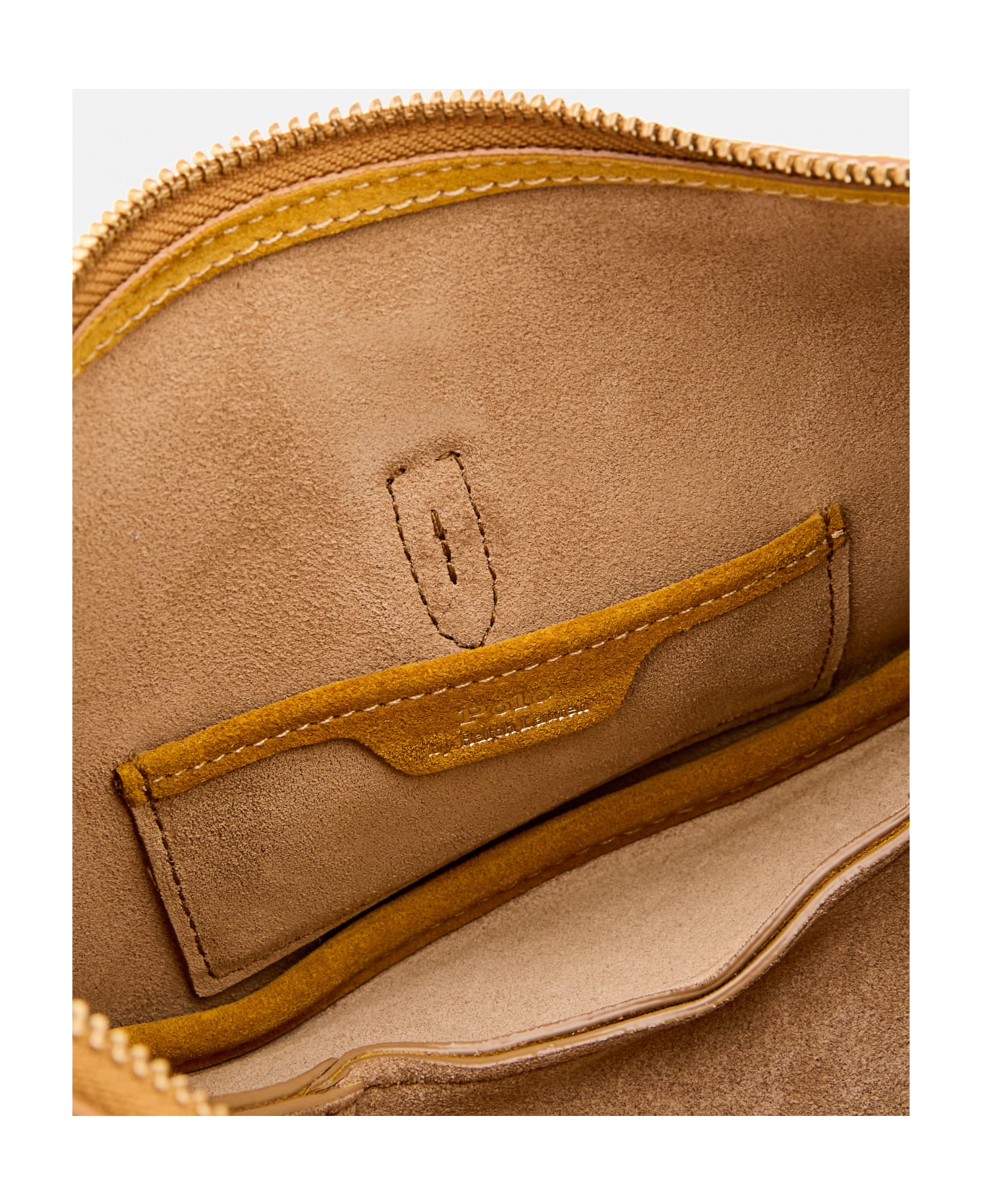 Polo Ralph Lauren Mini Sac Suede Shoulder Bag - Brown