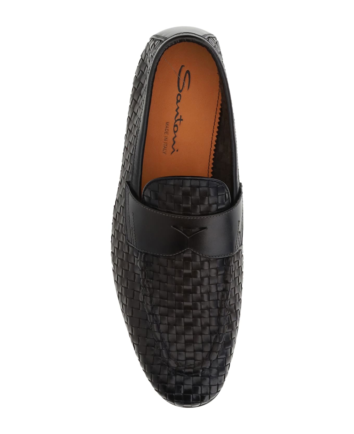 Santoni Penny Loafers
