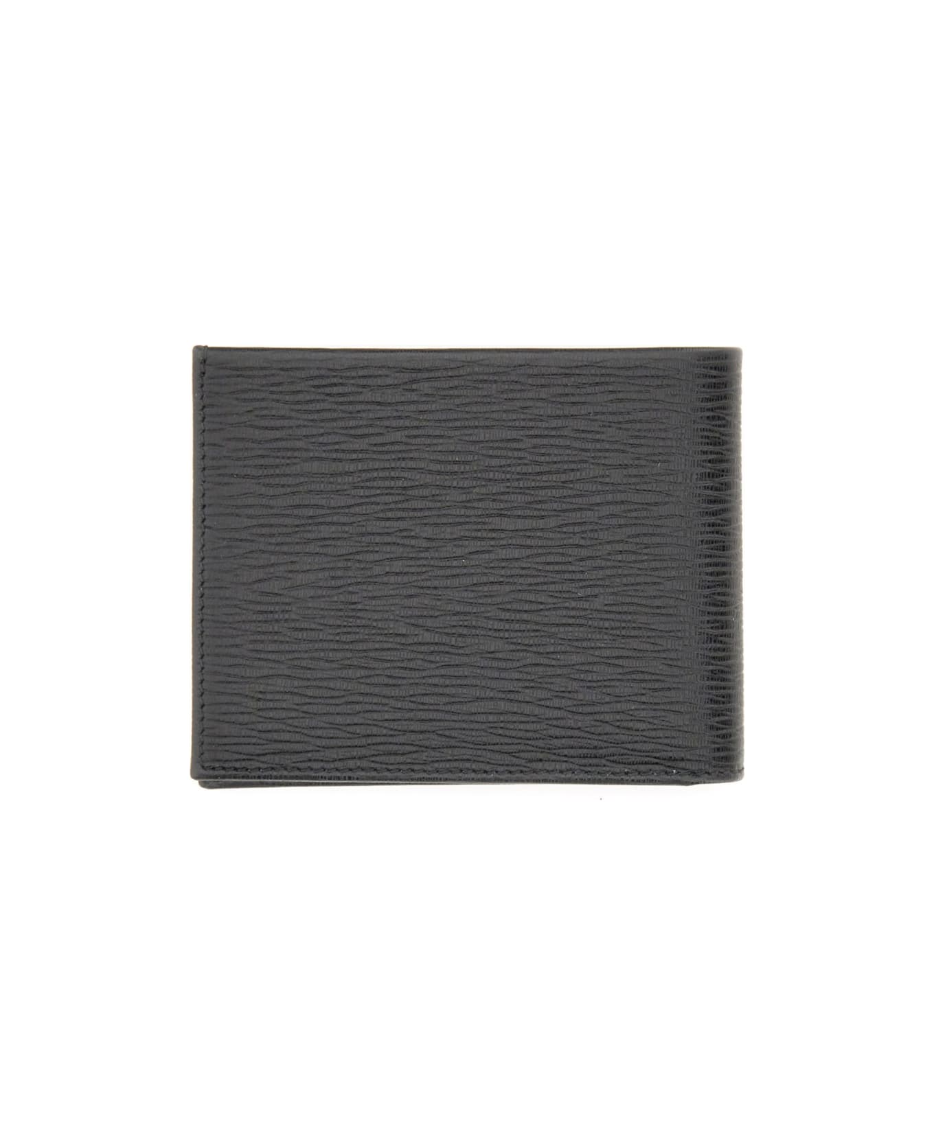 Ferragamo "hooks" Wallet - BLACK