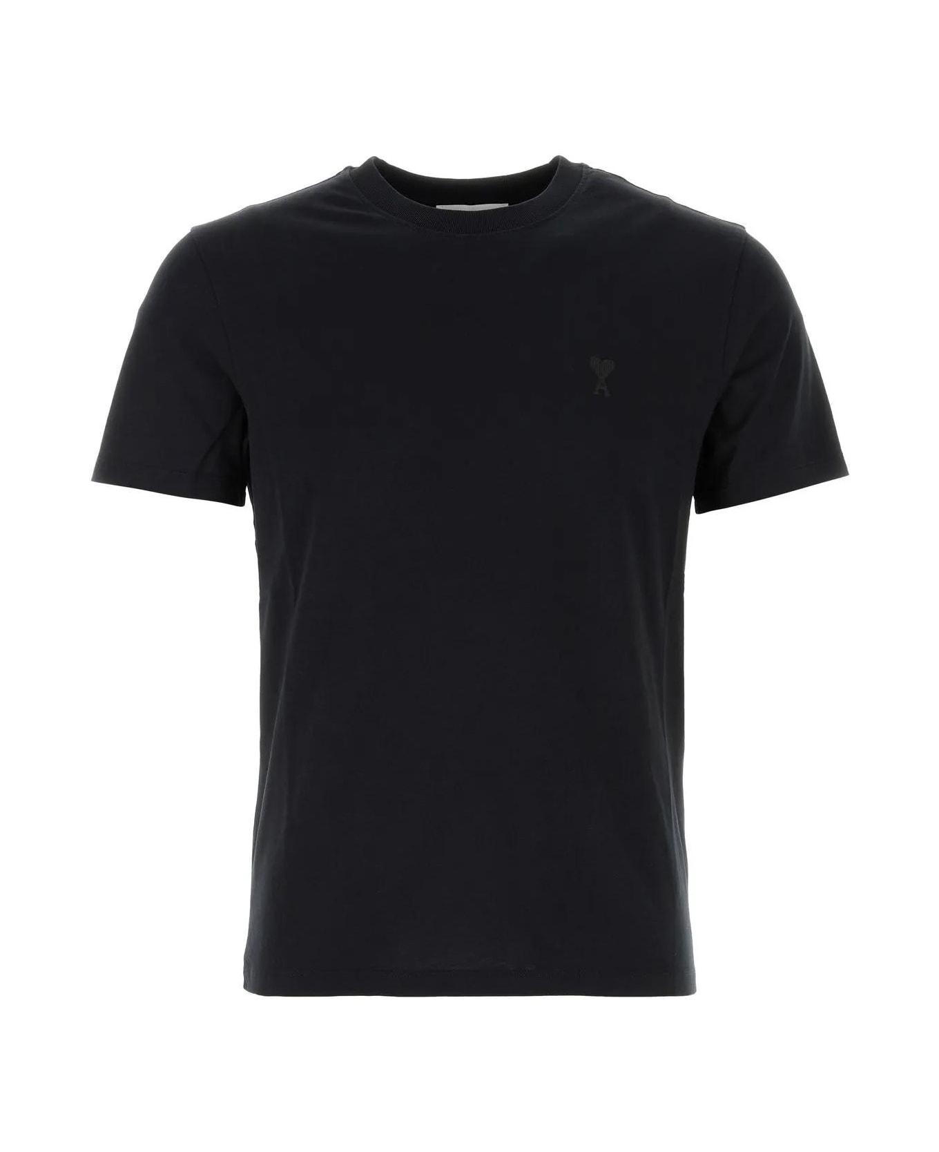 Ami Alexandre Mattiussi Black Cotton T-shirt - Black