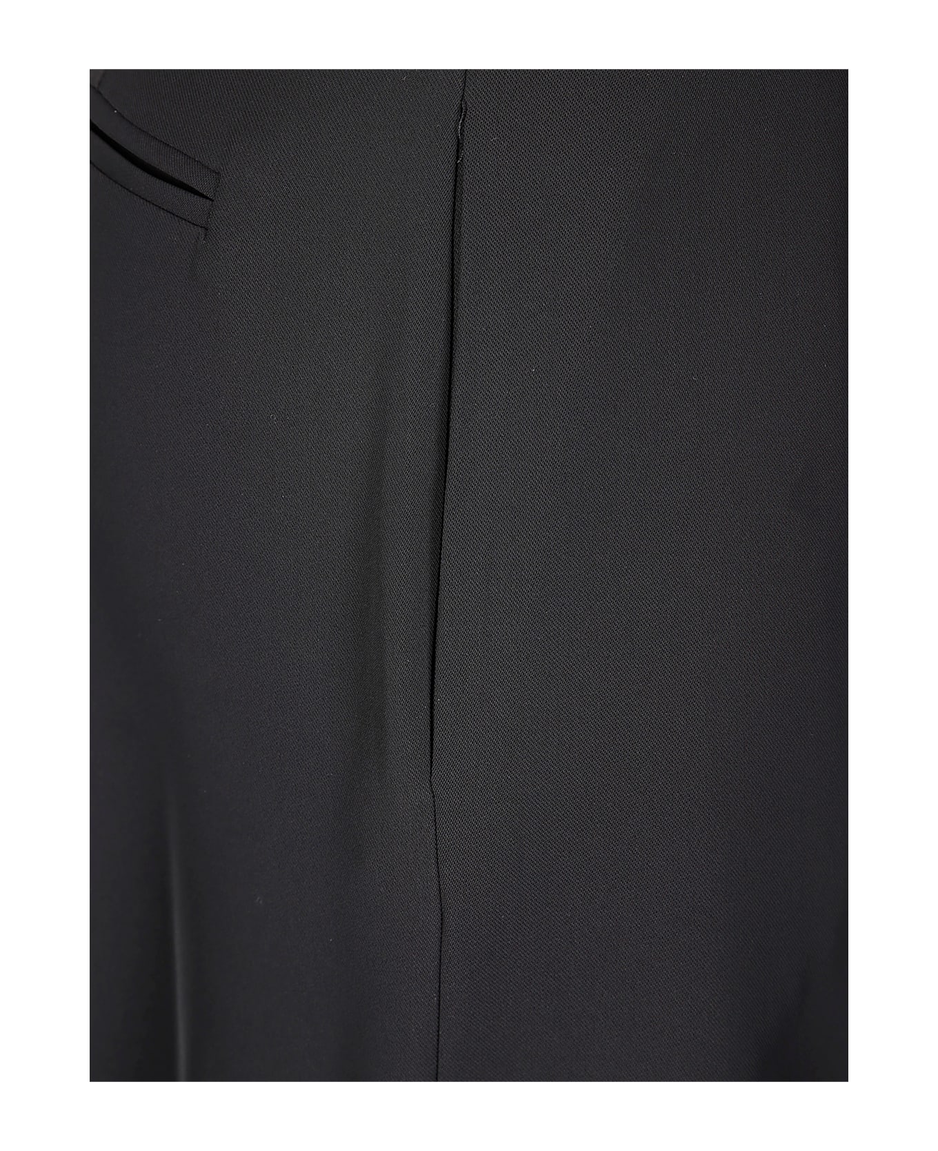 Stefano Mortari Wide Pants - BLACK