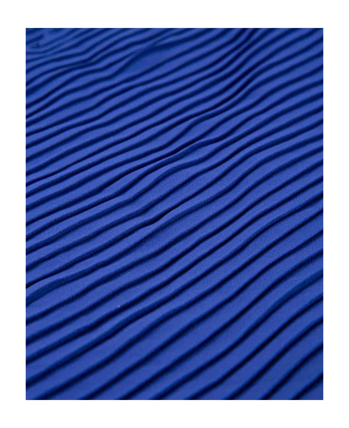 Emporio Armani Scarfs Blue - Blue スカーフ＆ストール