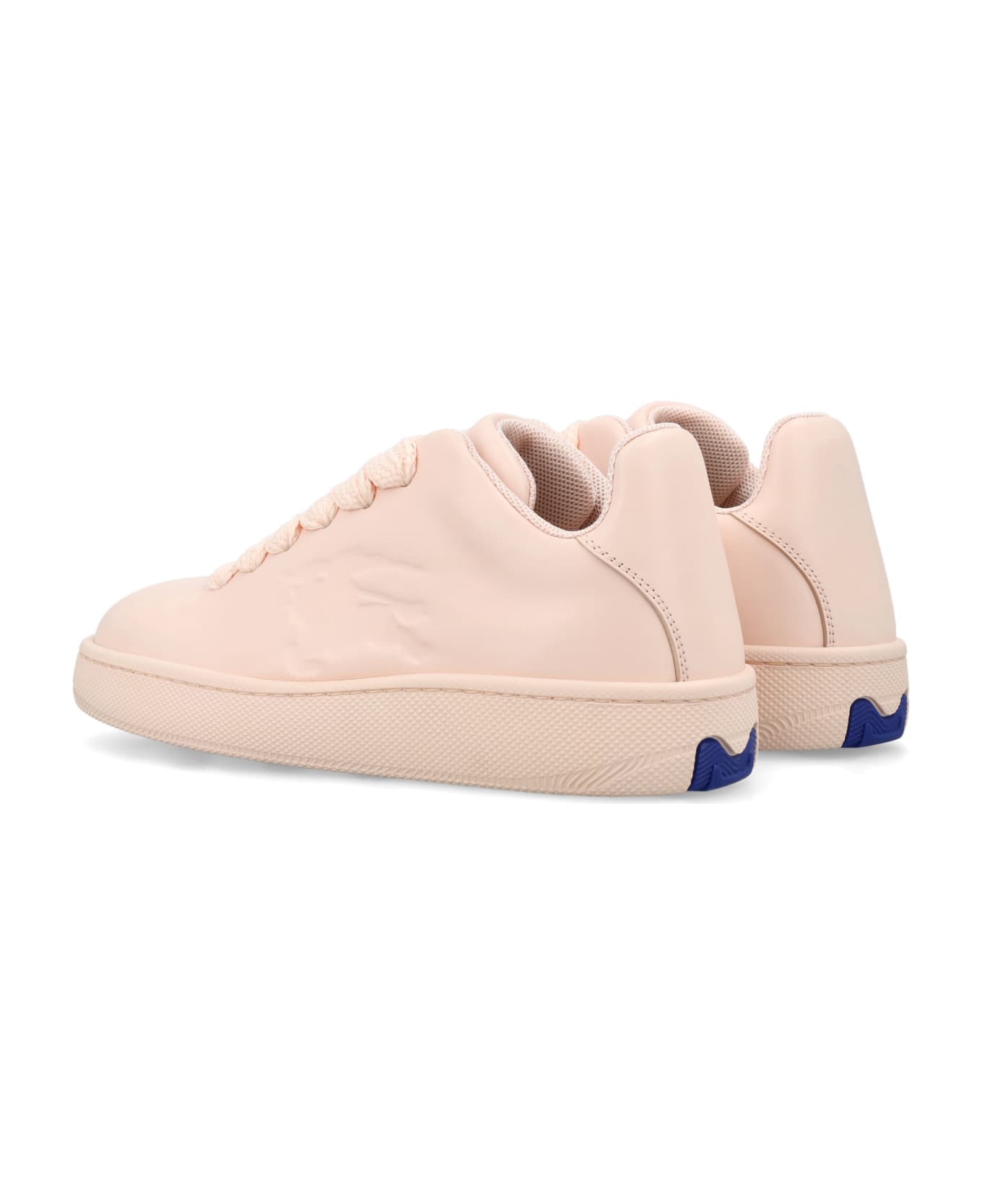Burberry London Leather Box Sneakers - BABY NEON