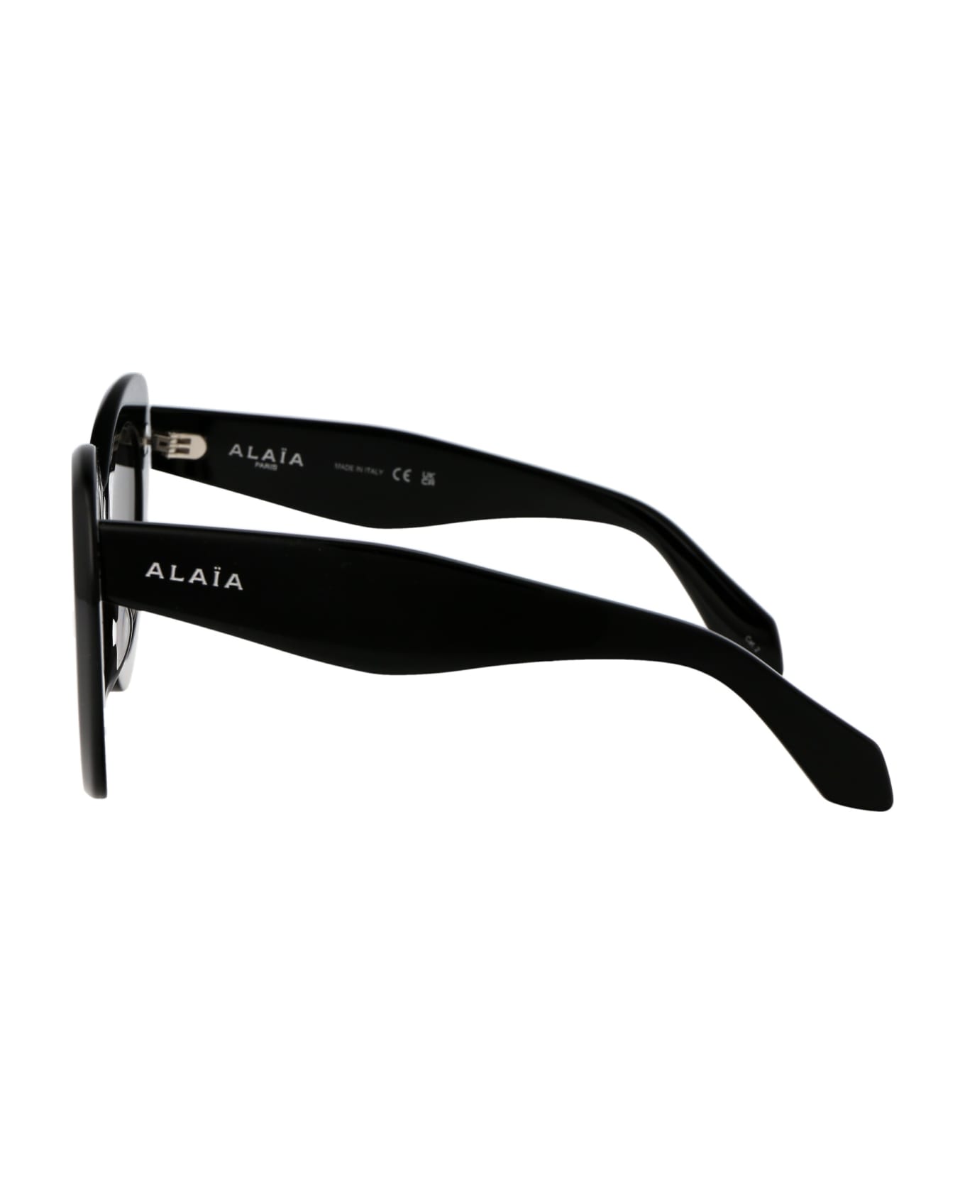 Alaia Aa0064s Sunglasses - 002 BLACK BLACK GREY