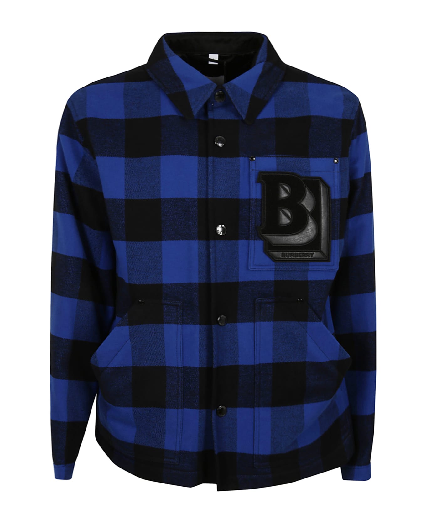 Burberry Check Shirt - Oceanic Blue