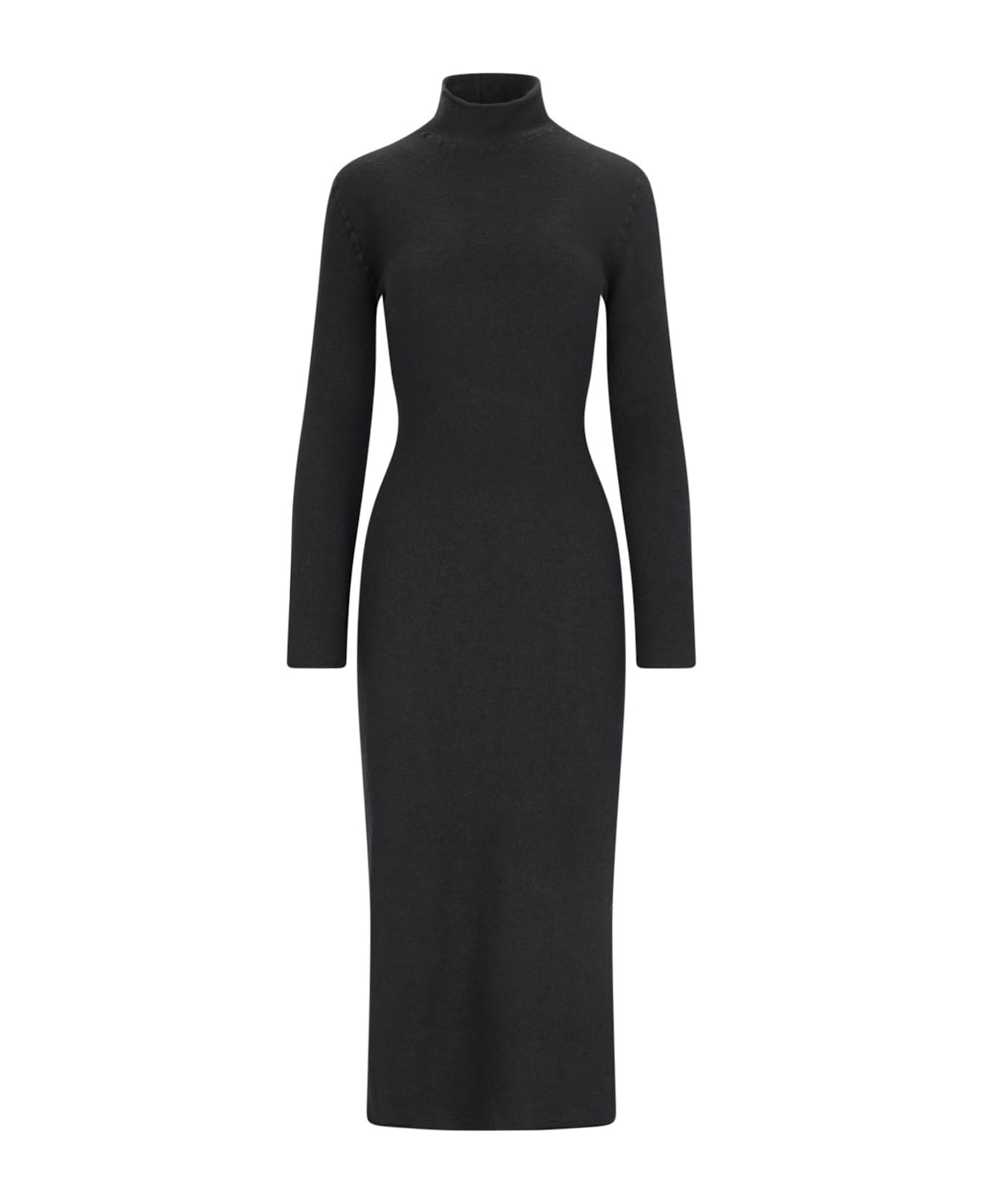 ワンピース BOTTEGA VENETA LONG DRESS (772479VKUQ0 1000) Bottega Veneta Long One Piece 772479VKUQ0 1000 Black