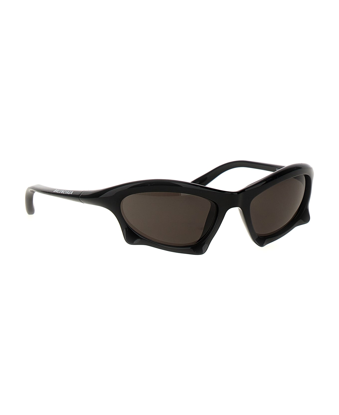 Balenciaga Eyewear 'bat Rectangle' Sunglasses - Black サングラス