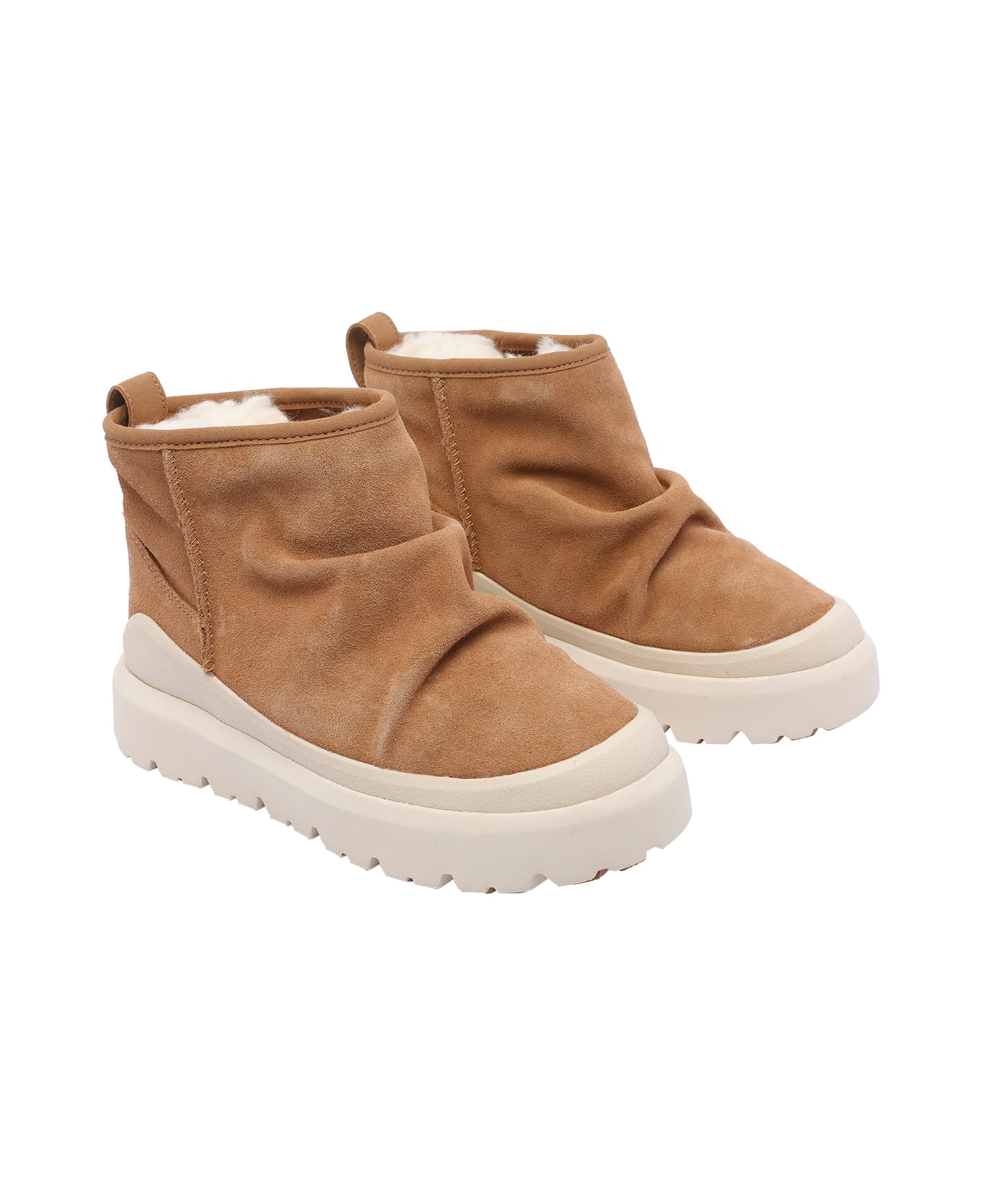 UGG Heritage Utility Mini Booties - Beige