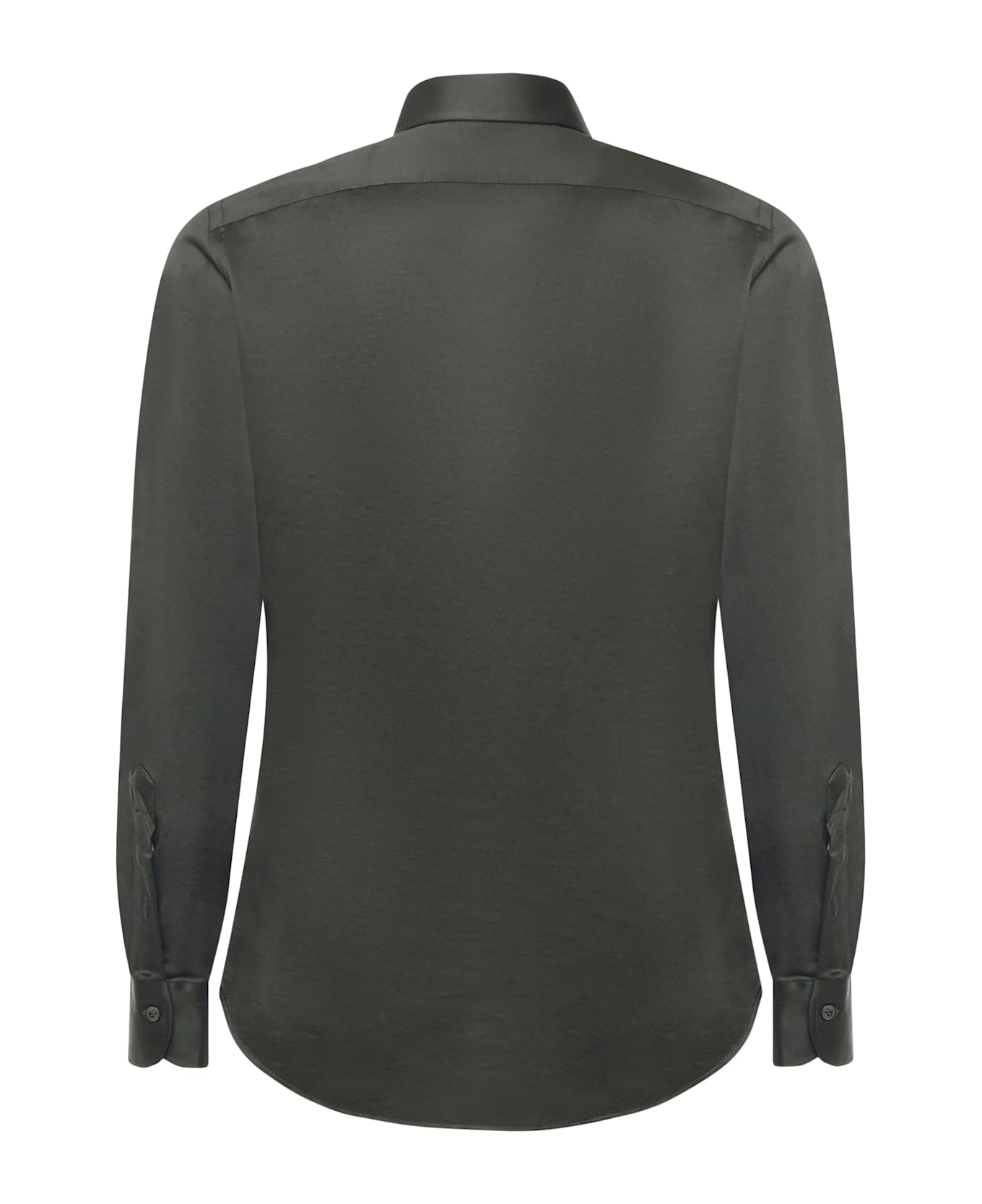 Borriello Napoli Cotton Shirt - Army green