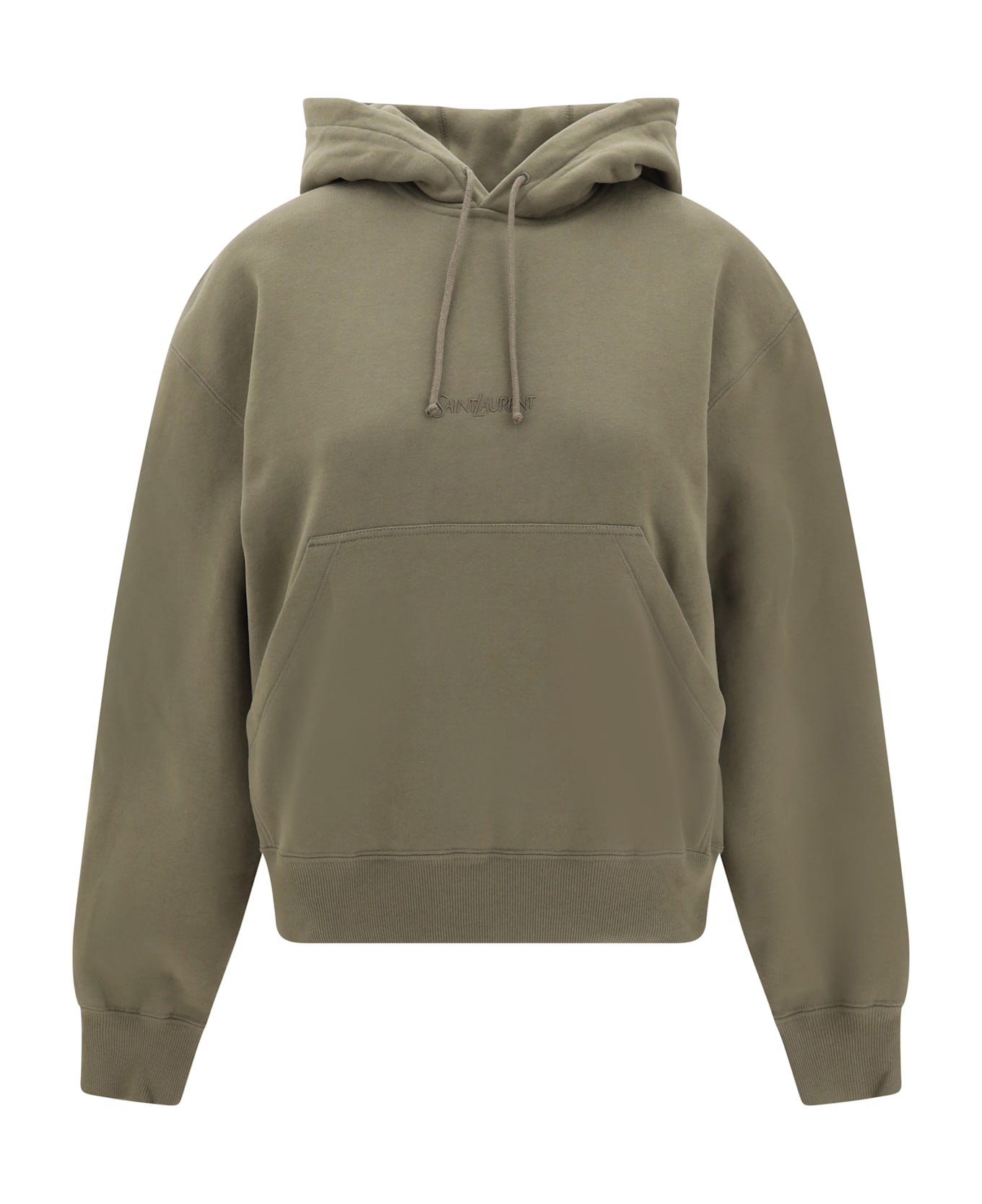 Saint Laurent Brode Hoodie - Kaki