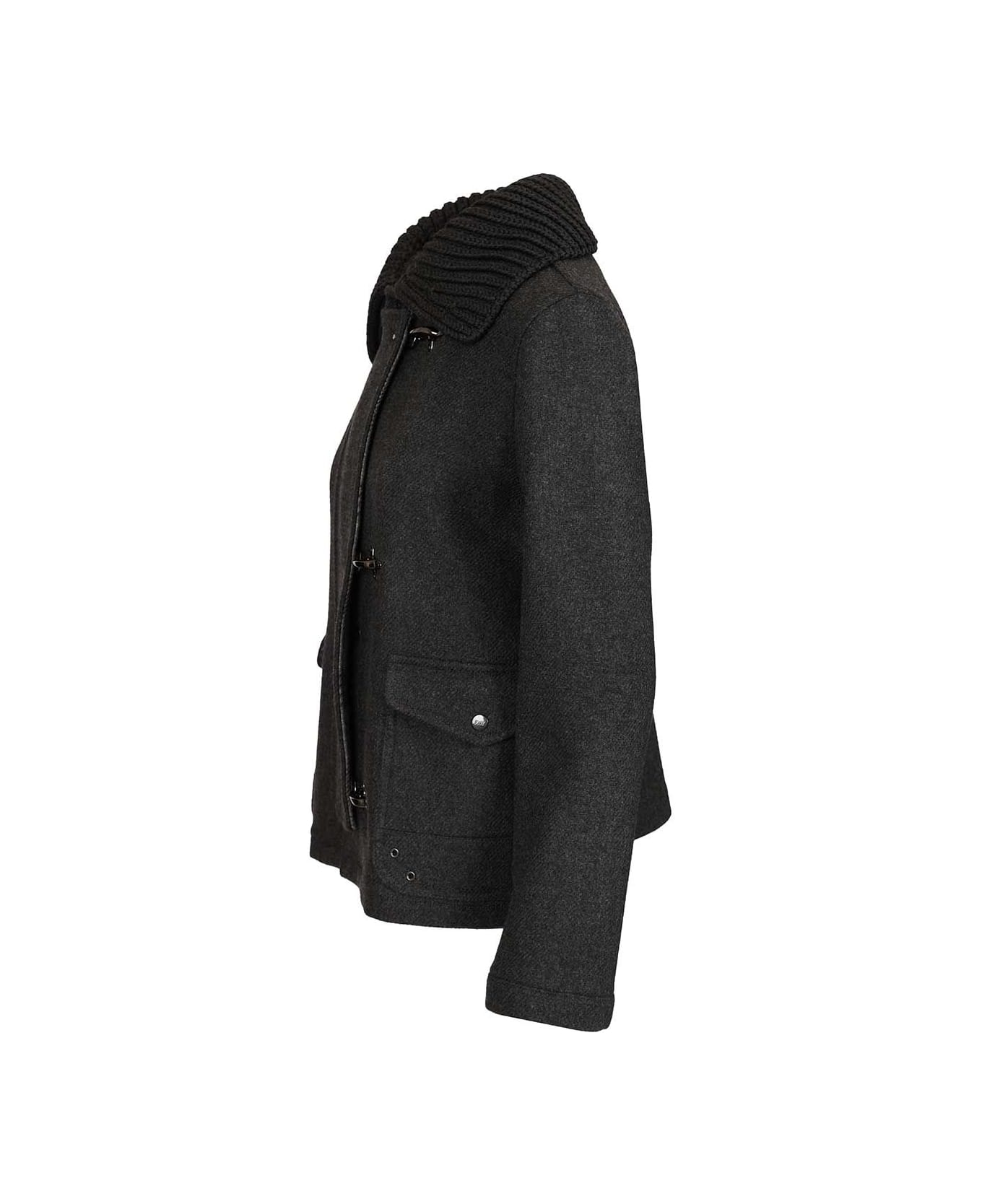 Fay 3-hook Wool Jacket