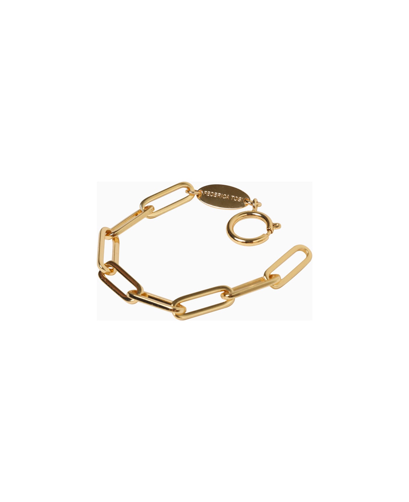 Federica Tosi Bracelet Square Gold - GOLD ブレスレット