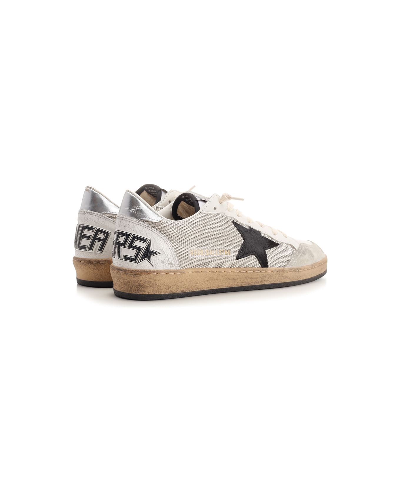 Golden Goose Ball Star Sneakers - Light Silver/Black/White/Silve スニーカー