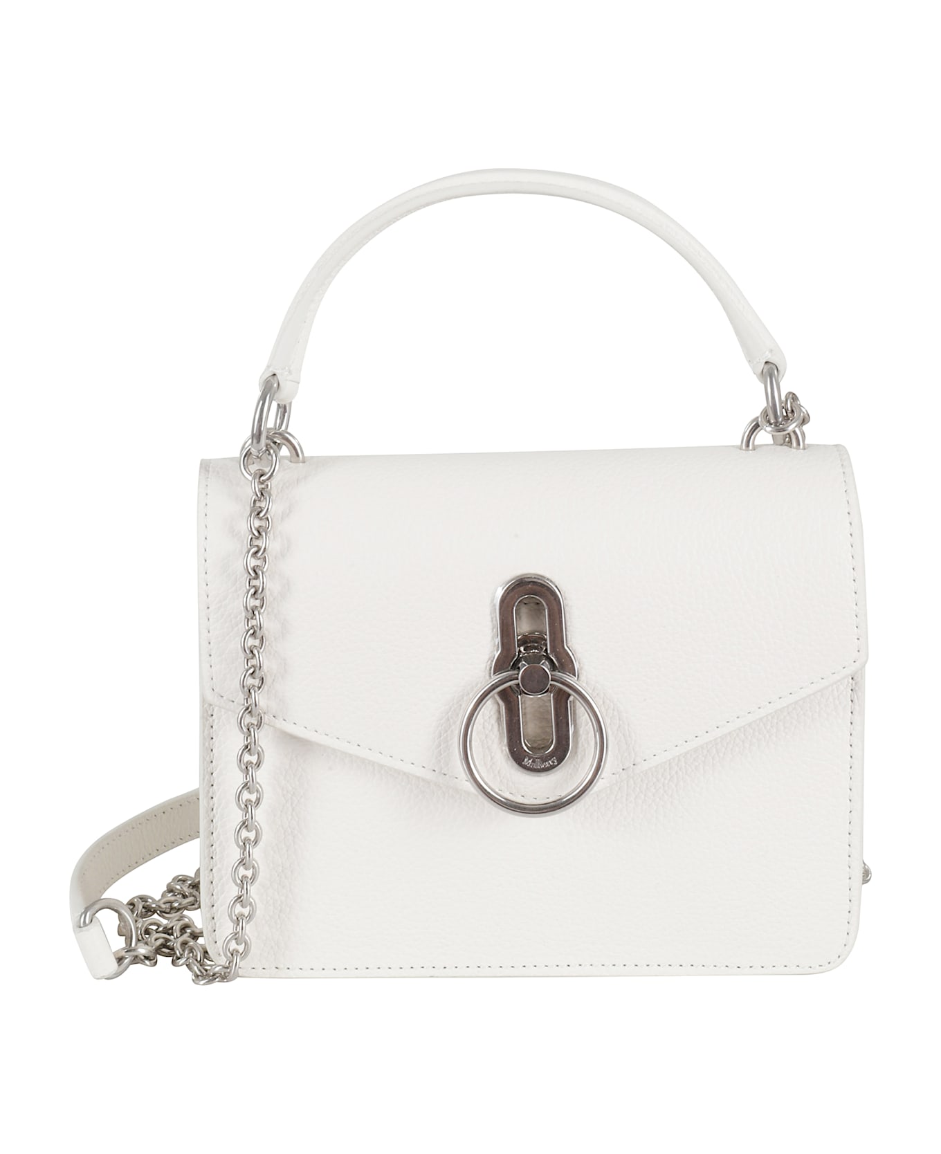 Mulberry Small Amberley Crossbody Scg - White