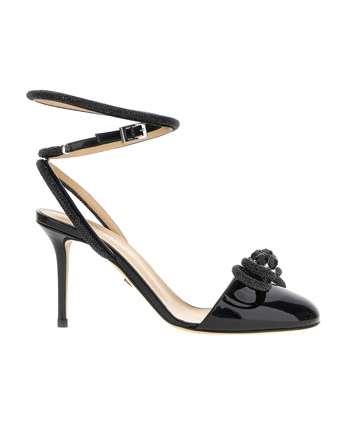 Mach & Mach 'double Bow' Pumps - Black  