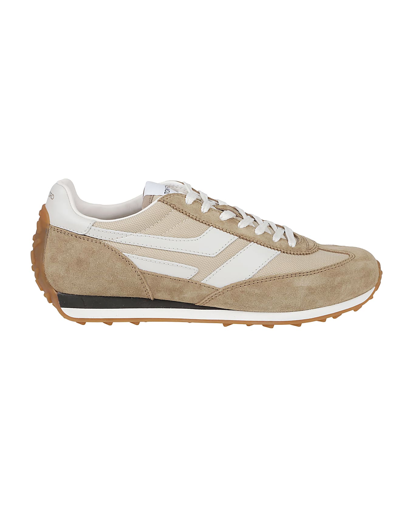 Tom Ford Mick Low Top Sneakers - Dark Sugar/amber