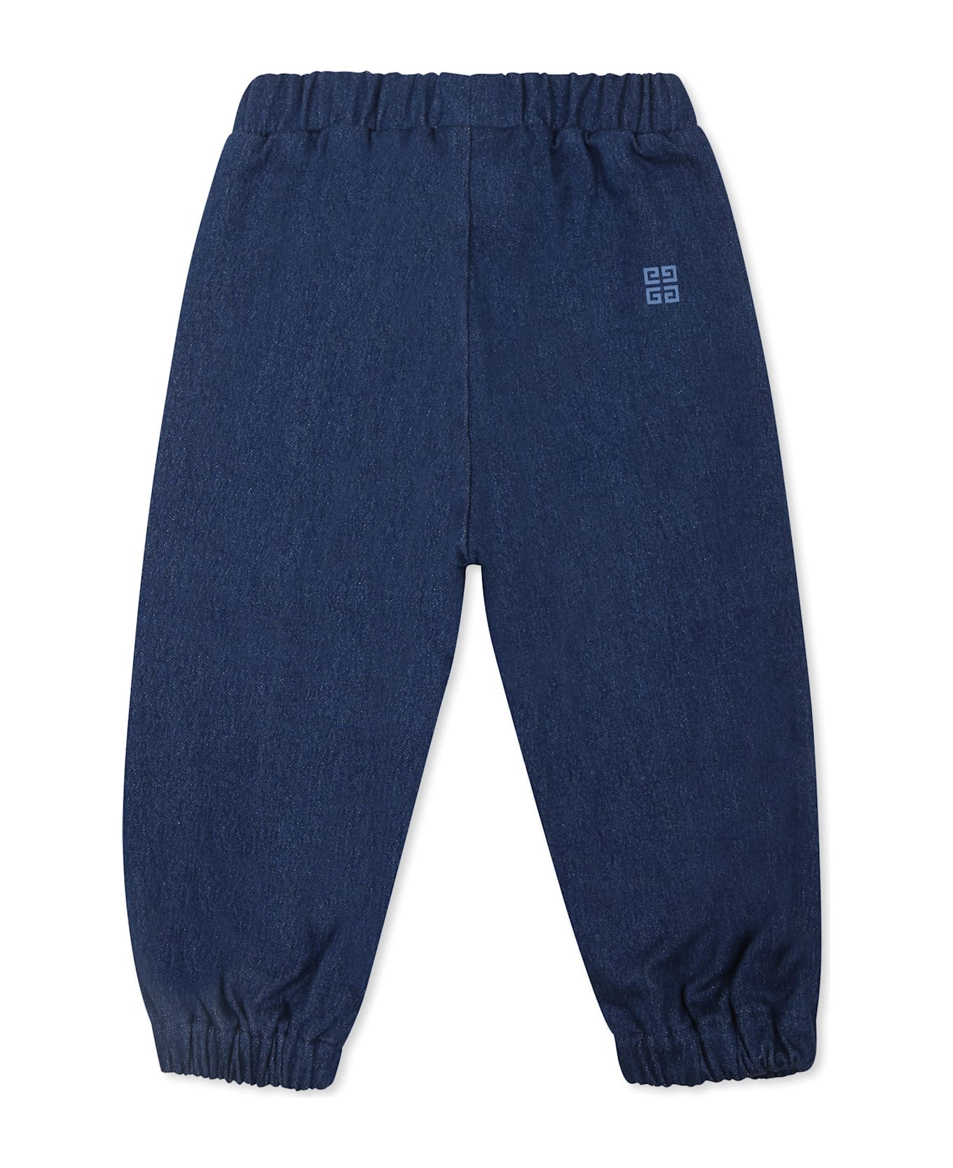 Givenchy Denim Suit For Baby Boy With Logo - Denim