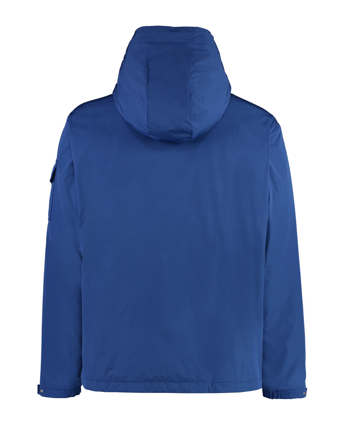 Moncler Granero Hooded Windbreaker - blue