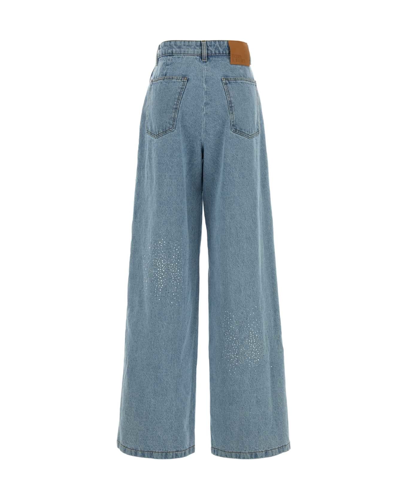 Giuseppe di Morabito Denim Wide-leg Jeans - BLUE
