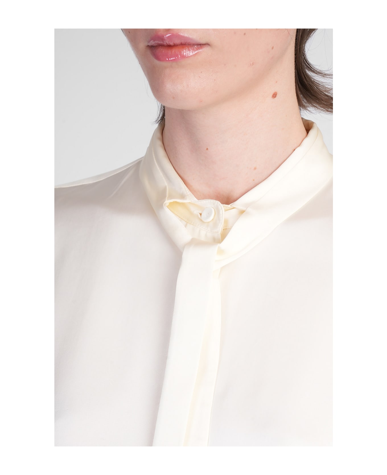 Jil Sander Shirt 97 Shirt In Beige Viscose - beige