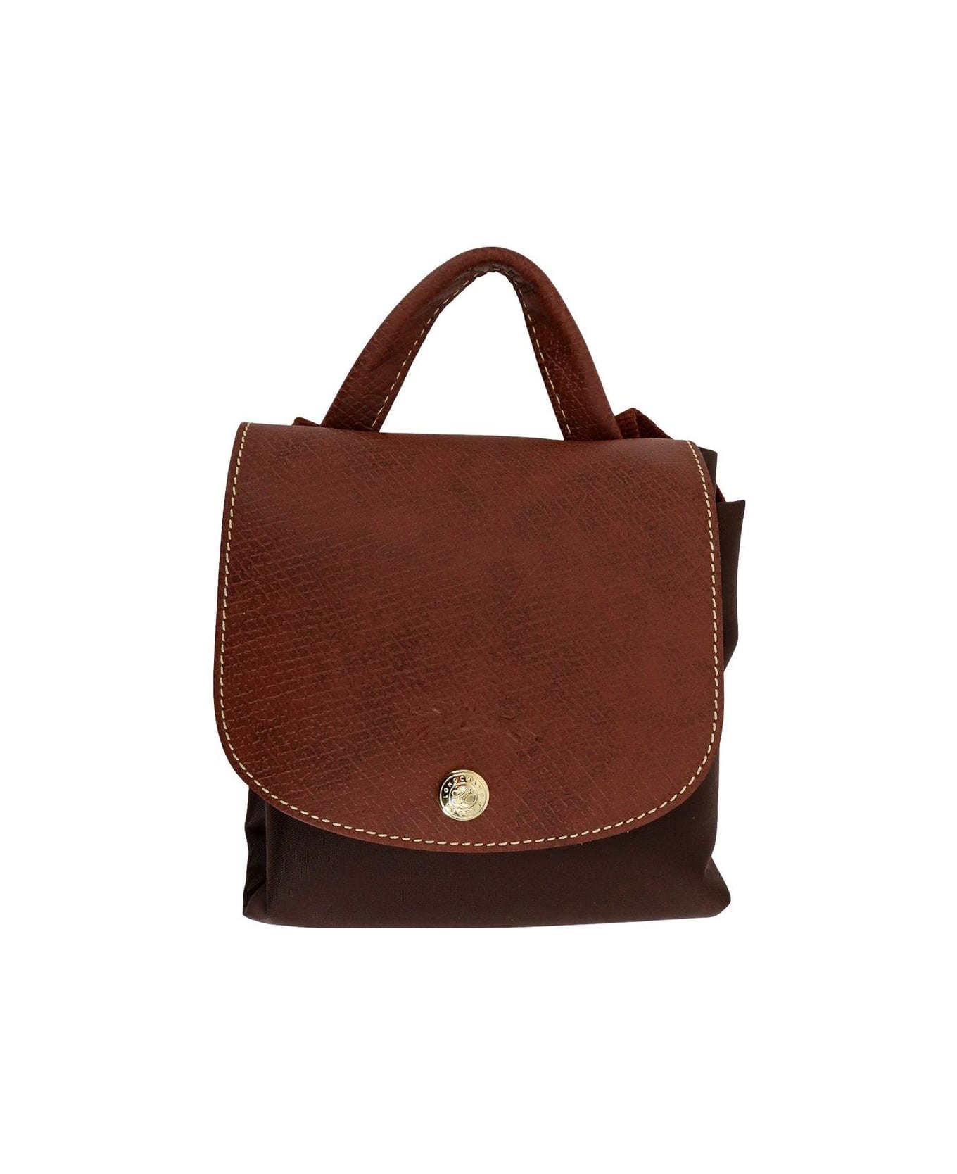 Longchamp Le Pliage Original Backpack - BROWN