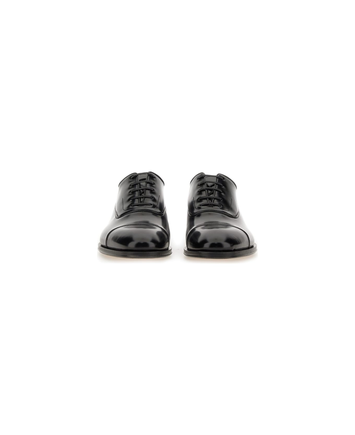 Ferragamo Oxford Lace-up - BLACK