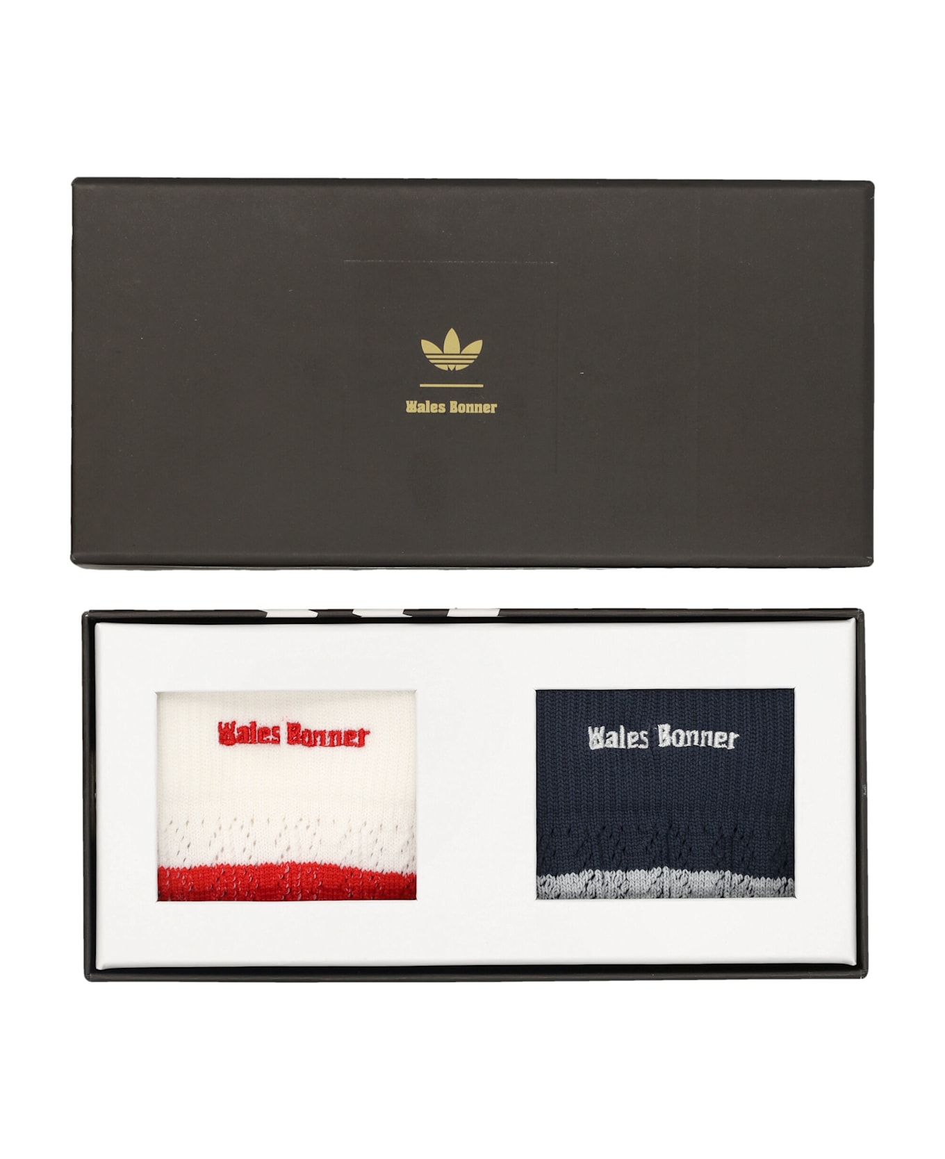 Adidas Originals Adidas X Wales Bonner Crochet Hi Socks - CHALK WHITE/NIGHT NAVY