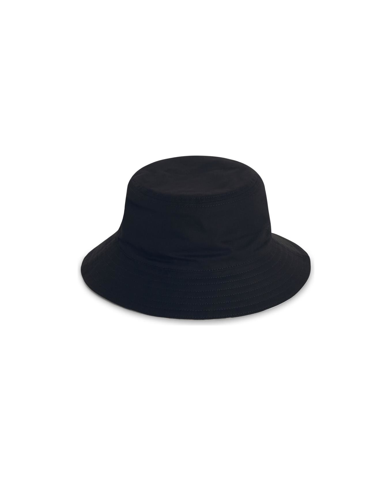 Burberry 
bucket
 Black Cotton Hat - Black