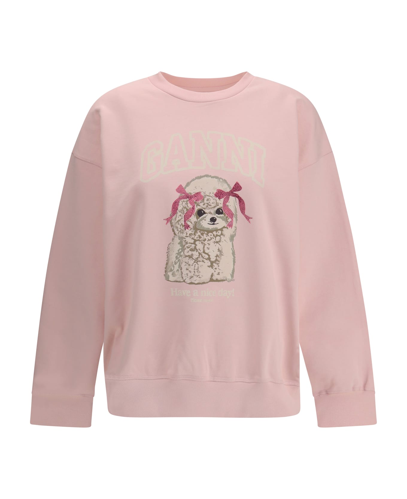 Ganni Poodle Sweatshirt