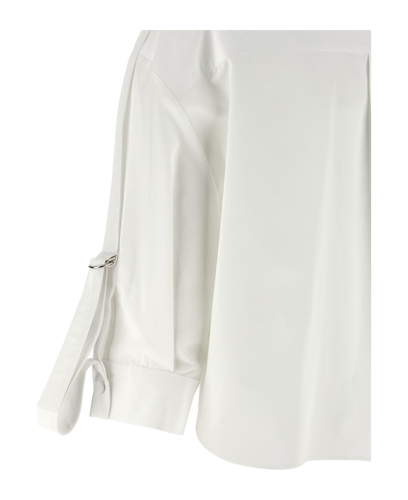 Giovanni Bedin Cropped Shirt - White