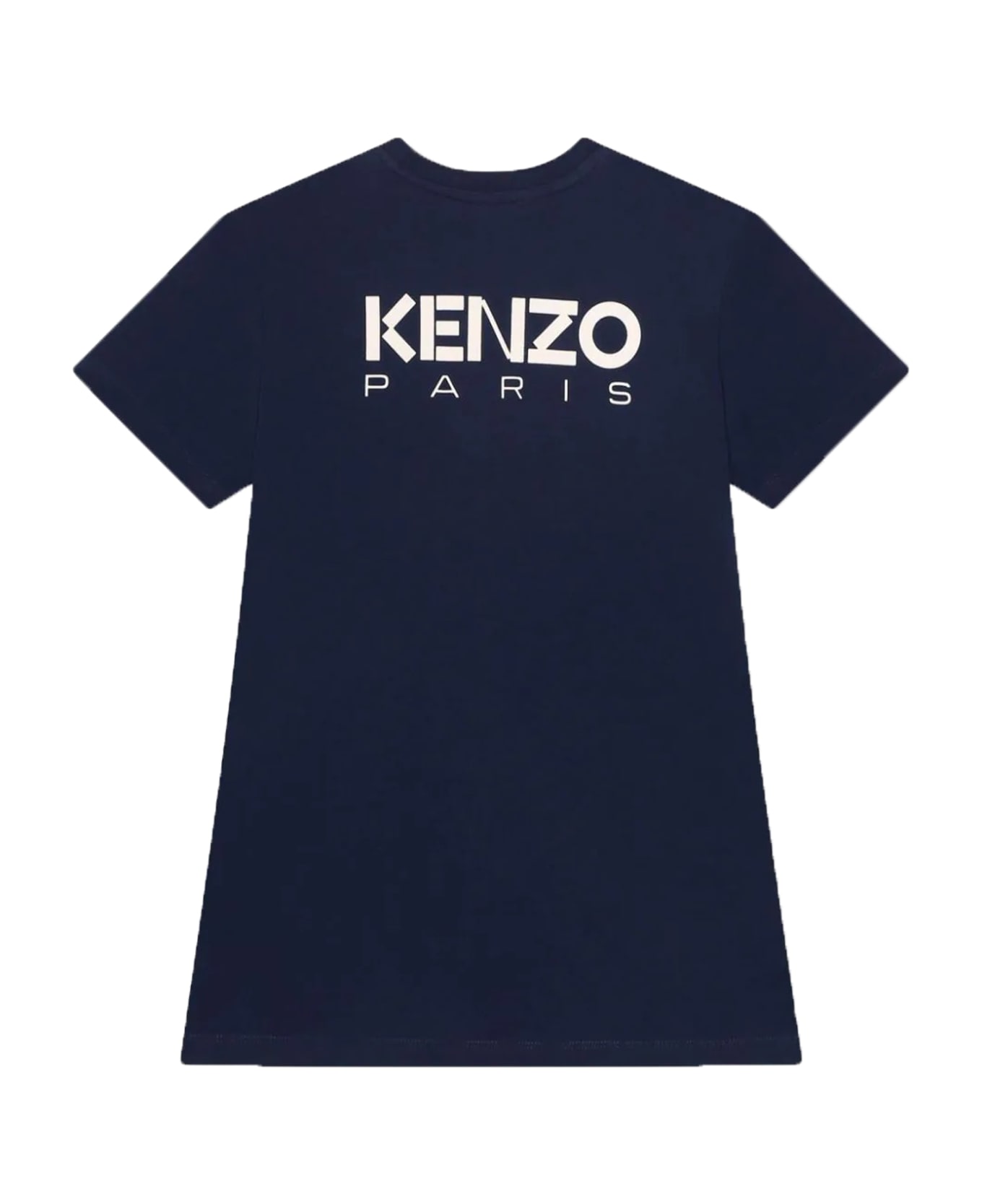 Kenzo Cotton Dress - Blue ワンピース＆ドレス