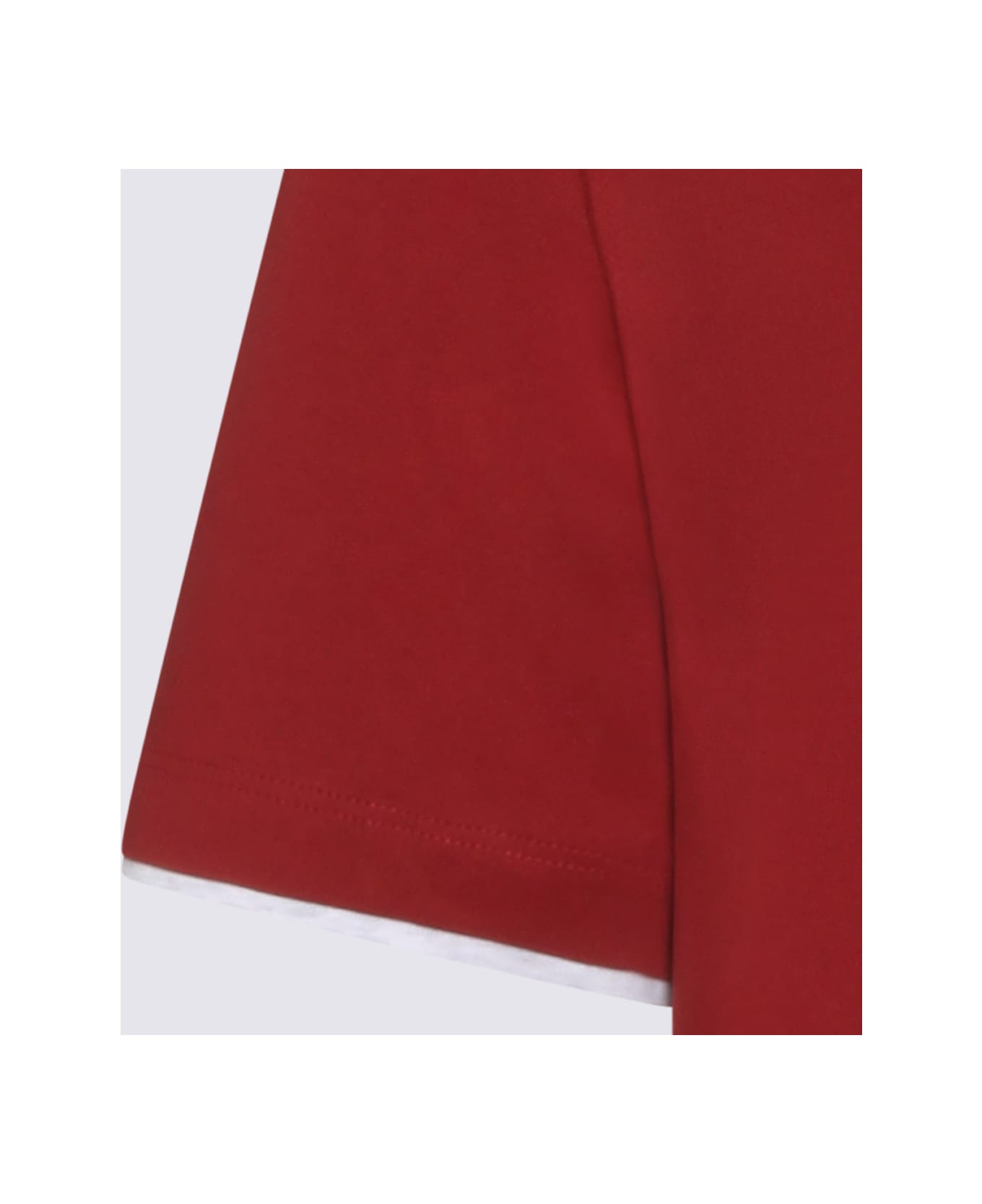 Brunello Cucinelli Cherry Cotton T-shirt - Red